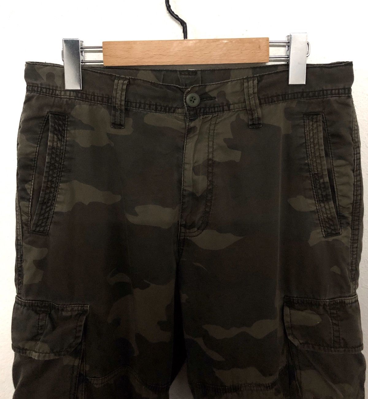 Japanese Brand Uniqlo Tiger stripe Camo Camouflage Military Army cargo Size US 31 - 4 Thumbnail
