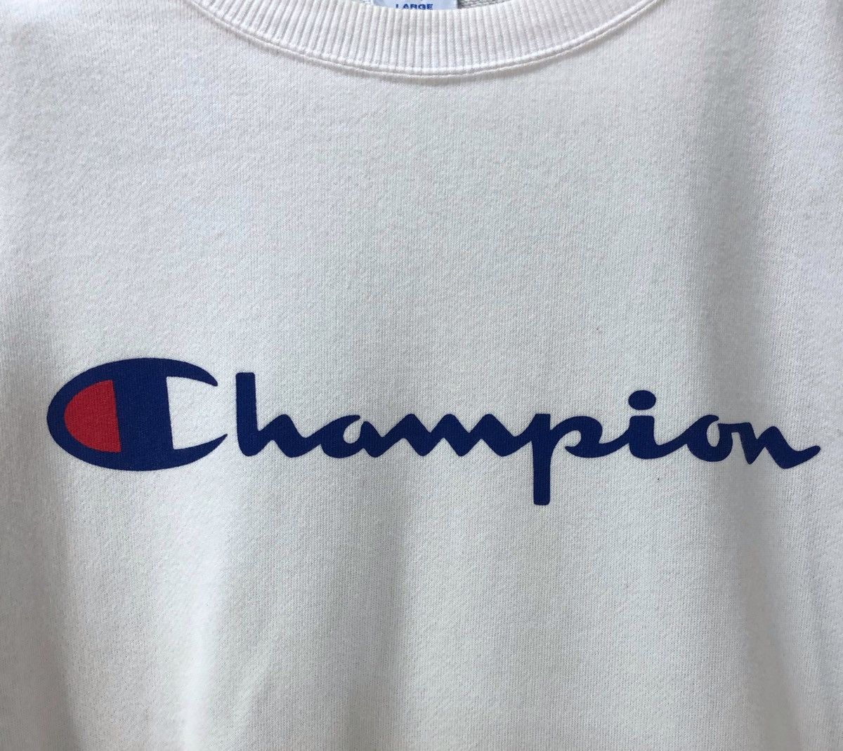Champion × Vintage CHAMPION Sweatshirts Big Logo Size L Size US L / EU 52-54 / 3 - 7 Thumbnail