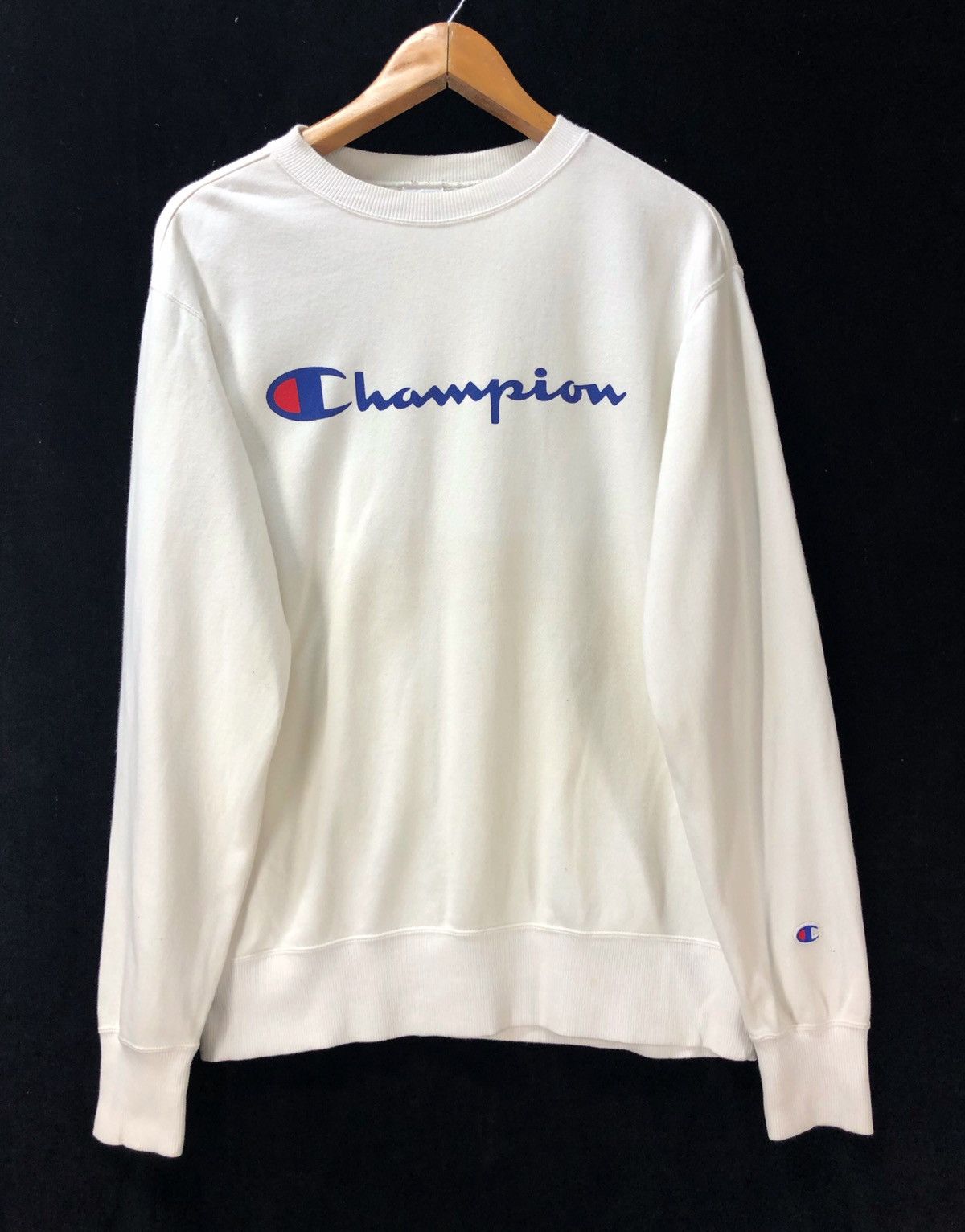 Champion × Vintage CHAMPION Sweatshirts Big Logo Size L Size US L / EU 52-54 / 3 - 1 Thumbnail