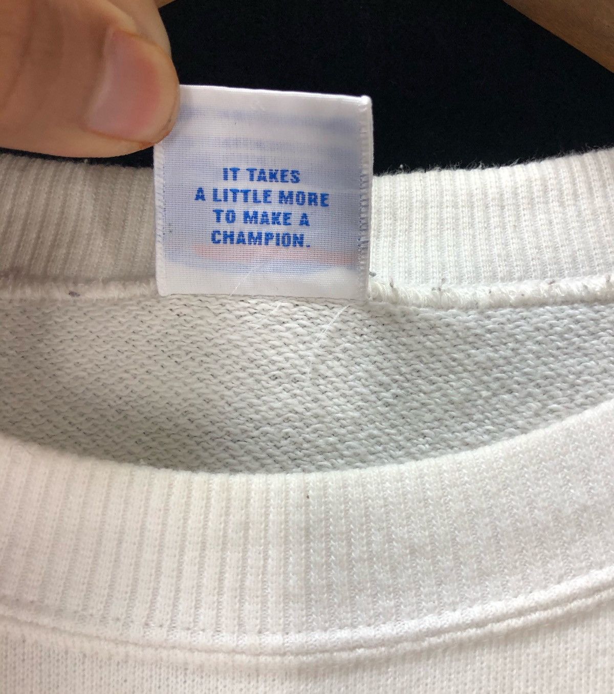 Champion × Vintage CHAMPION Sweatshirts Big Logo Size L Size US L / EU 52-54 / 3 - 9 Thumbnail