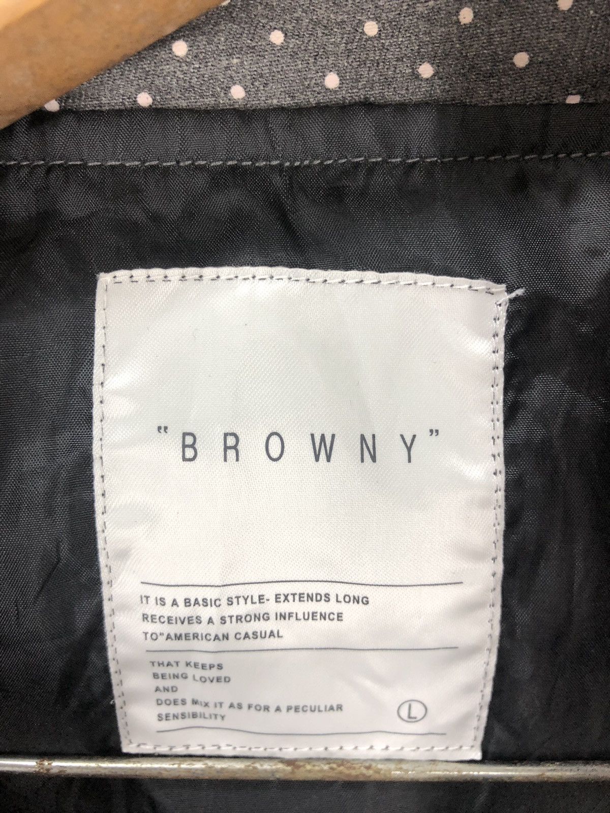 Japanese Brand Japanese brand browny hoodies jacket Fashion Week Size US L / EU 52-54 / 3 - 3 Thumbnail