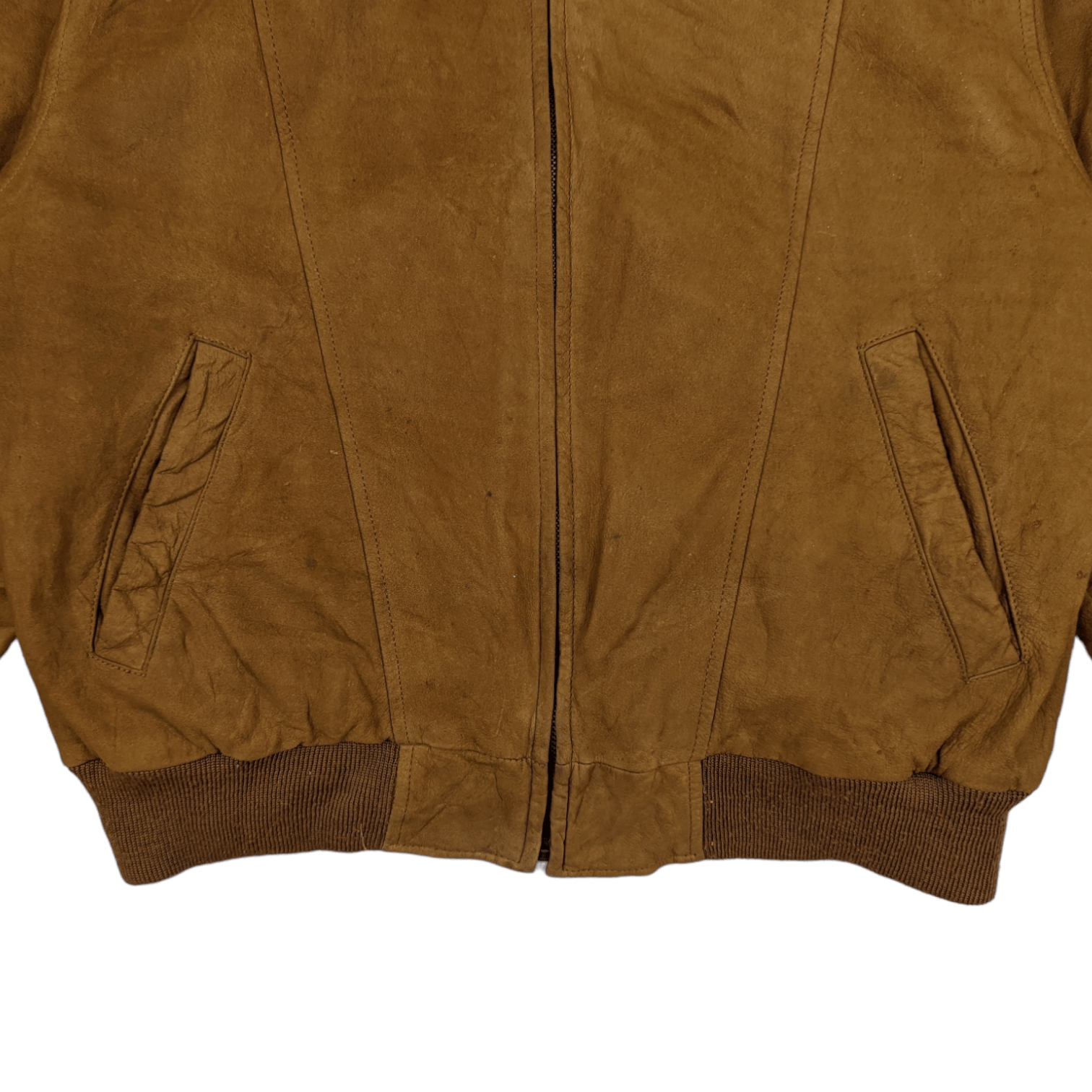 Japanese Brand Vintage COUNTRY PAGENT Cowhide Leather Jacket Bomber Style Size US M / EU 48-50 / 2 - 5 Thumbnail
