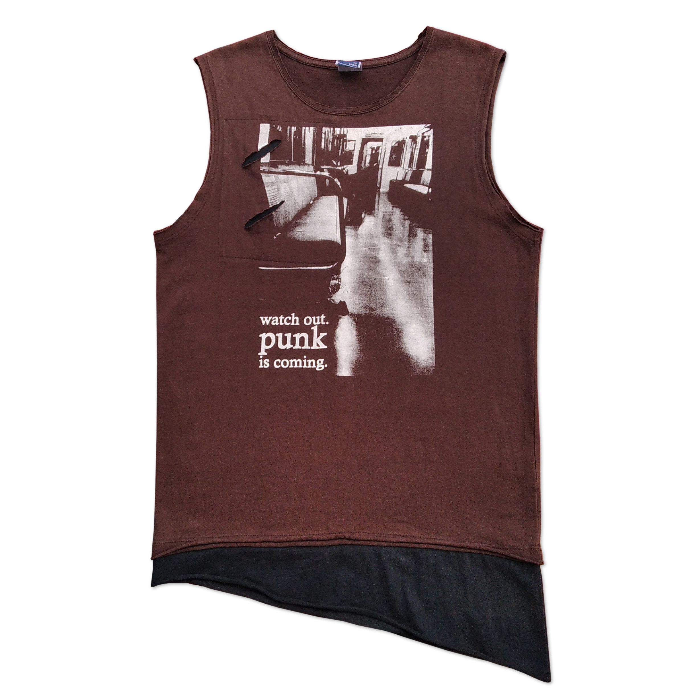PPFM Vintage y2k PPFM Japanese Brand PUNK Tanktops Size US M / EU 48-50 / 2 - 1 Thumbnail
