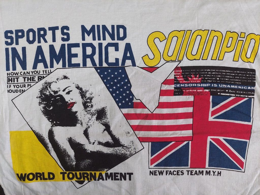 Band Tees × Vintage Marilyn Monroe Vintage Salanpia TShirt 1990s Size US L / EU 52-54 / 3 - 6 Thumbnail
