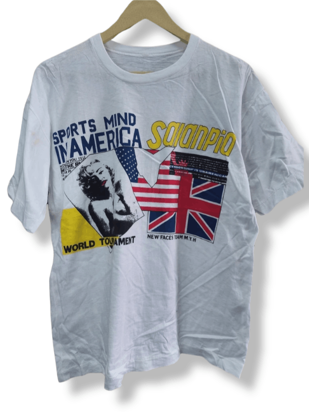 Band Tees × Vintage Marilyn Monroe Vintage Salanpia TShirt 1990s Size US L / EU 52-54 / 3 - 10 Thumbnail