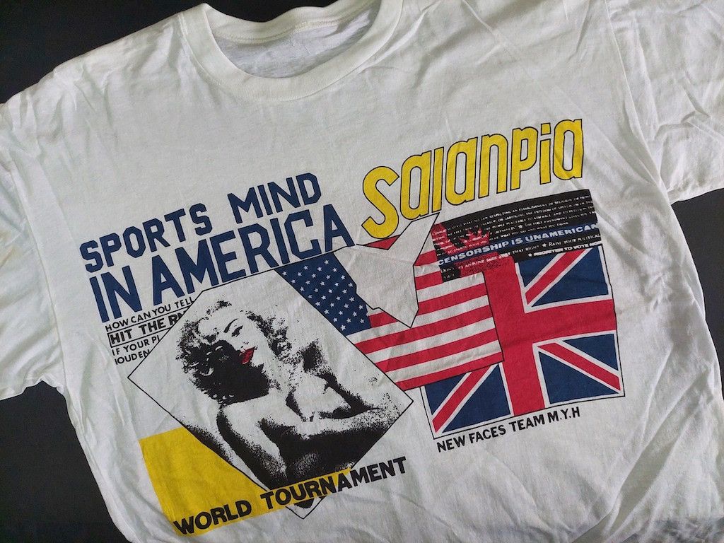 Band Tees × Vintage Marilyn Monroe Vintage Salanpia TShirt 1990s Size US L / EU 52-54 / 3 - 3 Thumbnail