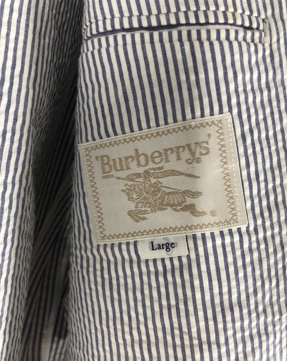 Burberry Authentic Burberrys Stripe Blazer jacket Size US L / EU 52-54 / 3 - 8 Thumbnail
