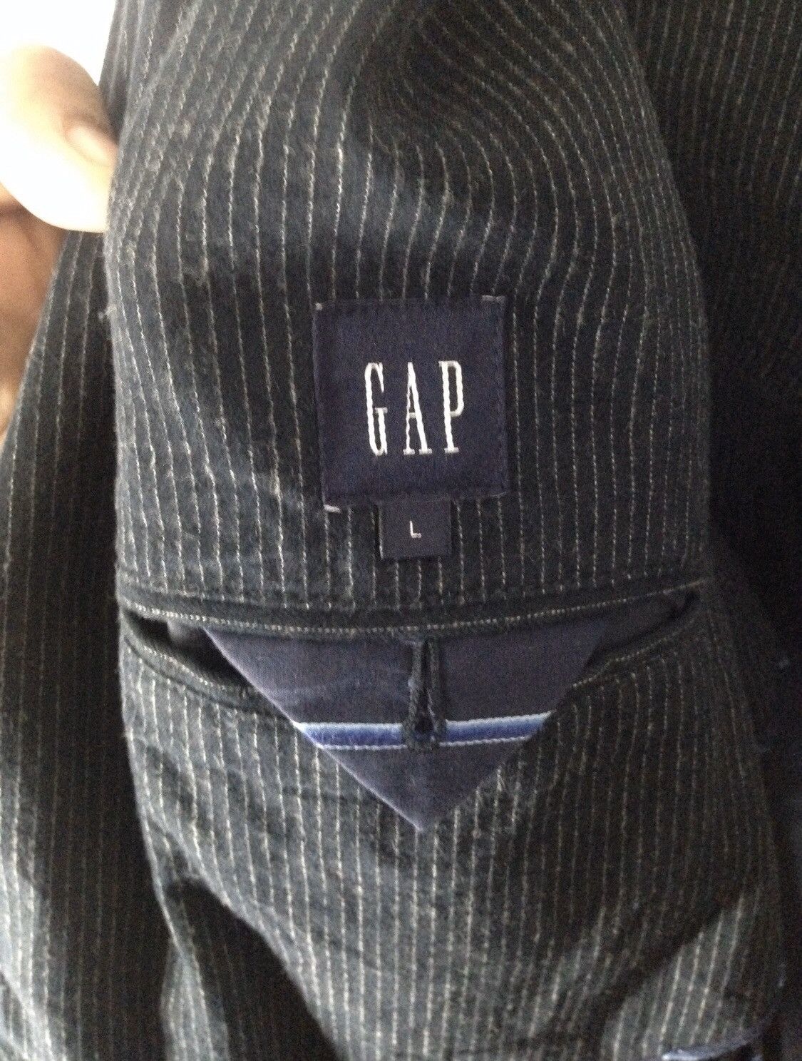 Gap × Japanese Brand Gap Black Blazer - Large Size 40R - 4 Thumbnail