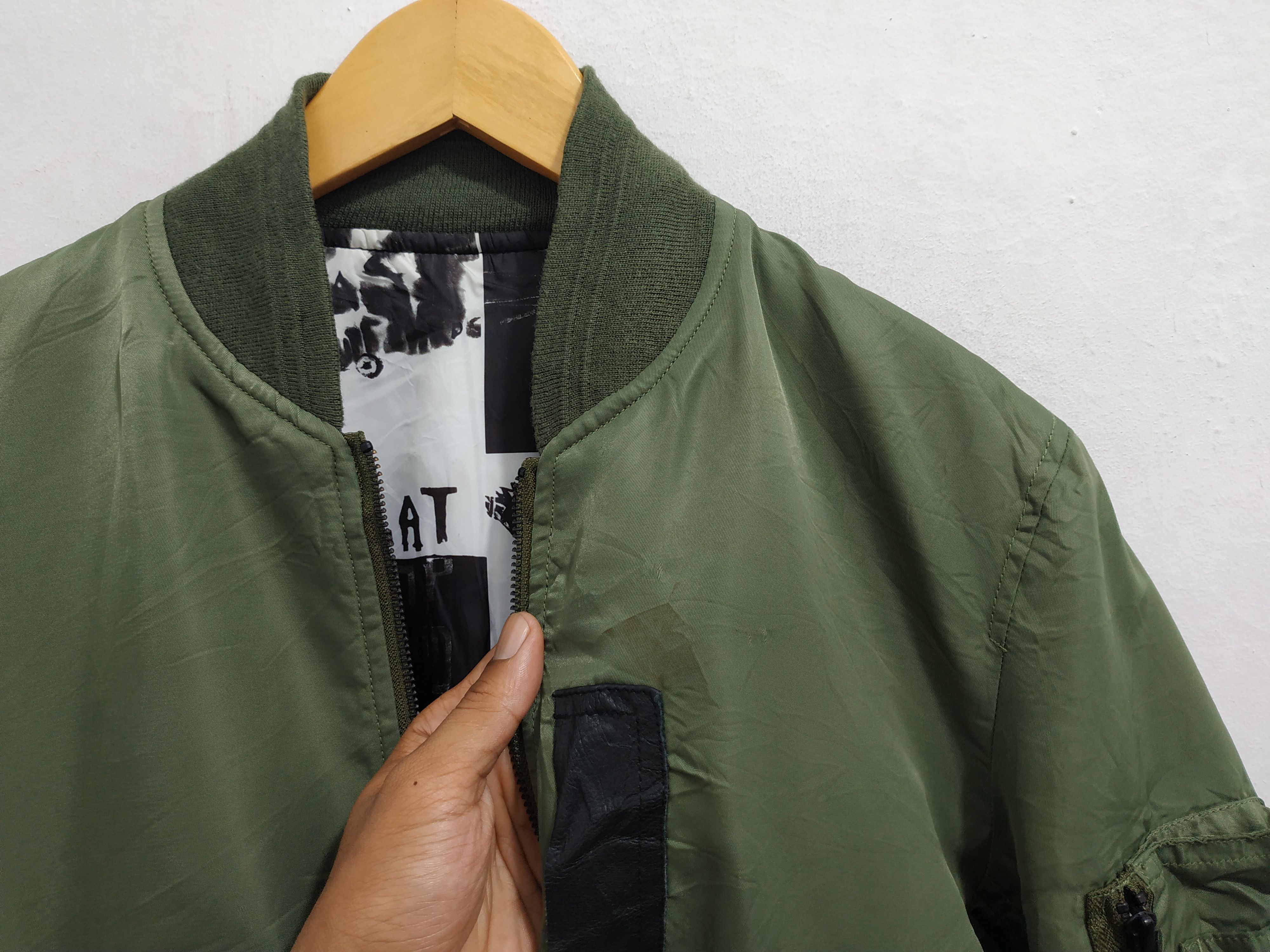 Japanese Brand Freak's Store Hotrod Art Reversible Bomber Jacket Size US M / EU 48-50 / 2 - 20 Thumbnail