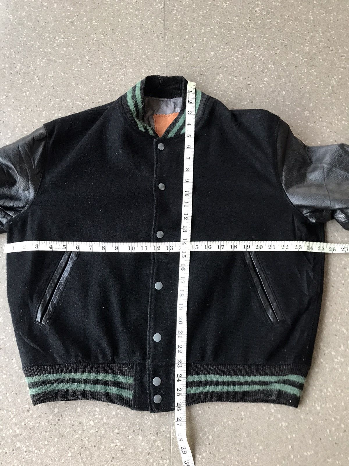 Golden Bear Vintage Golden Bear Wool Varsity Jacket Leather Sleeve Size US L / EU 52-54 / 3 - 11 Thumbnail