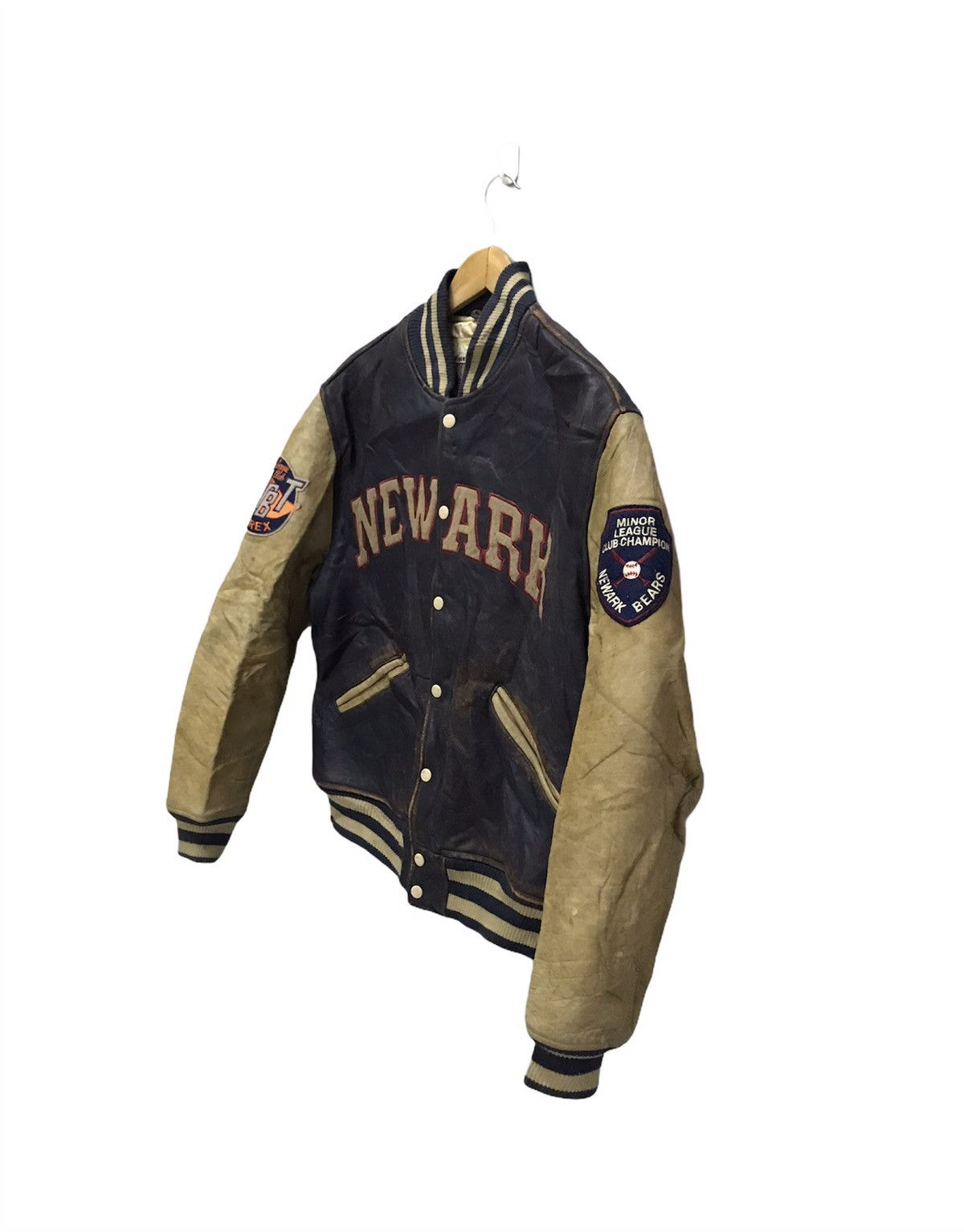 Avirex × Vintage Vintage avirex usa newark nbbt varsity jacket Size US M / EU 48-50 / 2 - 4 Thumbnail