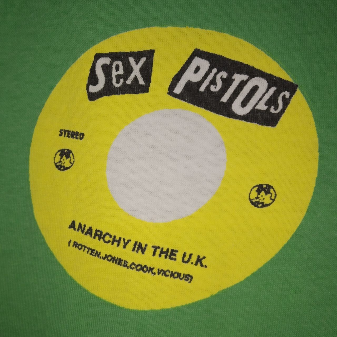 Band Tees Vintage 90s Sex Pistols Anarchy In The Uk Punk Rock Band Size US M / EU 48-50 / 2 - 5 Thumbnail