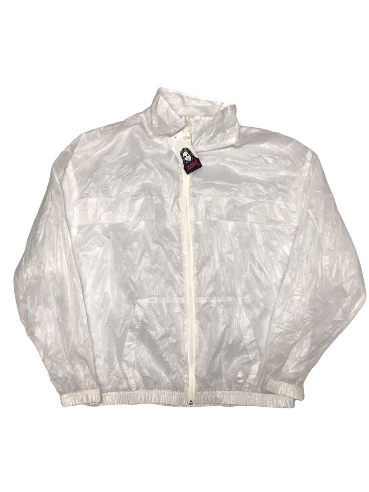 Girl Skateboards NOS Transparent X-Girl Nylon Jacket Size US M / EU 48-50 / 2 - 2 Thumbnail