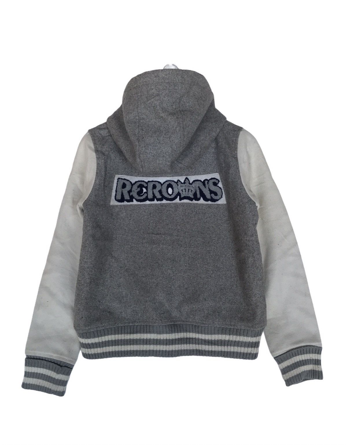 Japanese Brand Vintage Varsity Jacket Crop Top Rodeo Crown Women Military Size S / US 4 / IT 40 - 3 Thumbnail