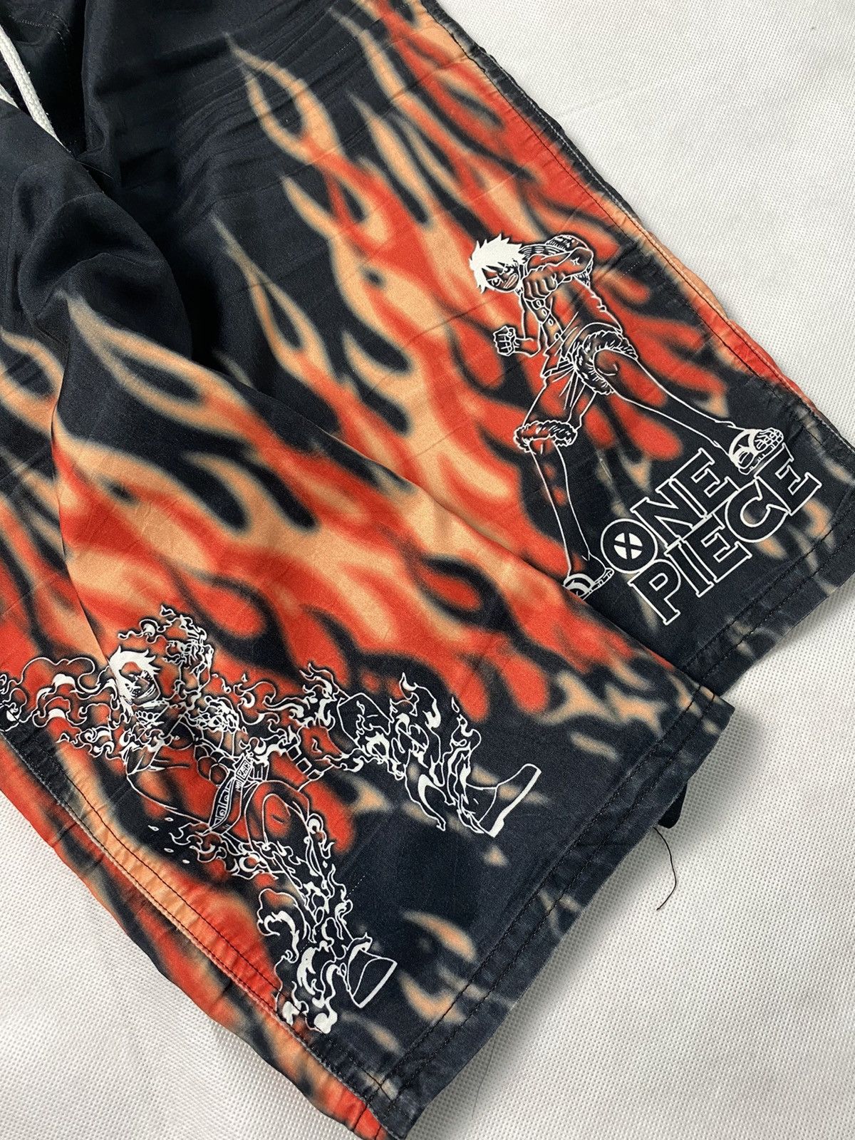 Anime × Japanese Brand × One Piece Ace x Luffy One piece Short Pant Size US 29 - 5 Thumbnail