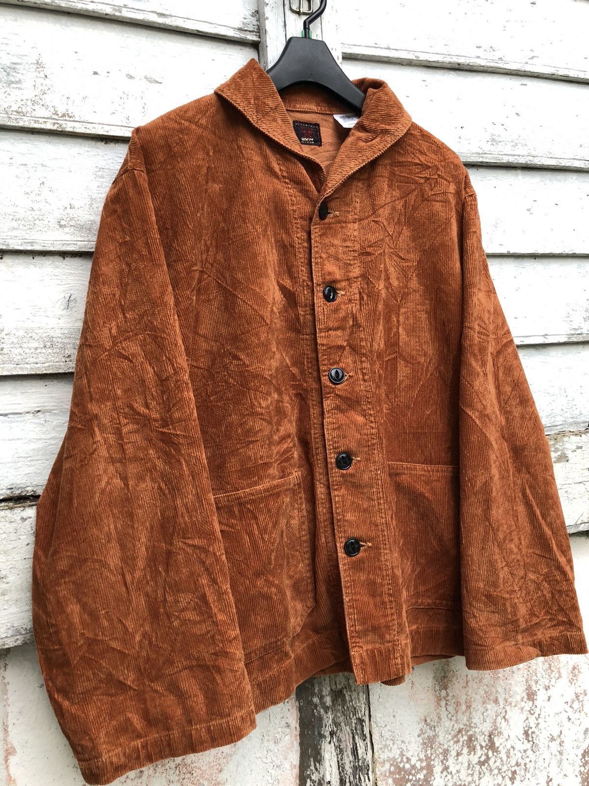 Needles Minimalist 2 Pocket Corduroy Jacket In Brown Size US M / EU 48-50 / 2 - 3 Thumbnail