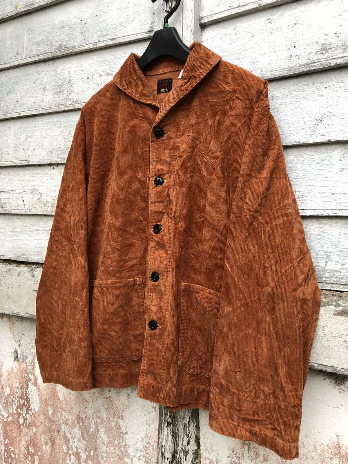 Needles Minimalist 2 Pocket Corduroy Jacket In Brown Size US M / EU 48-50 / 2 - 2 Thumbnail