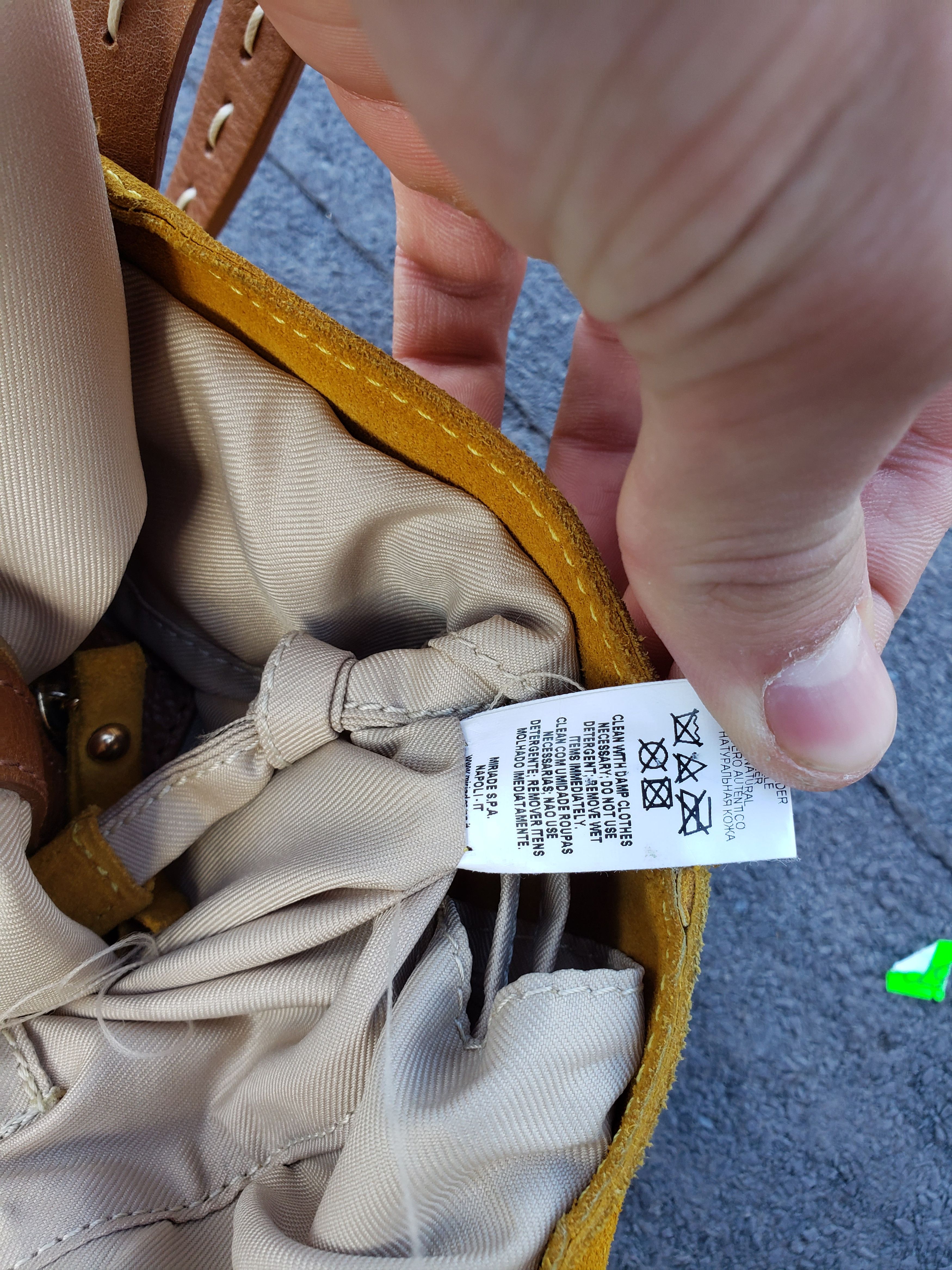 Valentino Valentino yellow leather bag Size ONE SIZE - 7 Thumbnail
