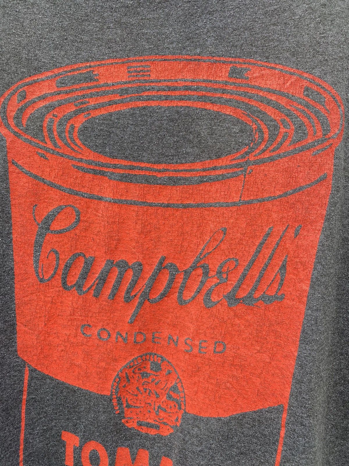 Andy Warhol 💥RARE💥Vintage 90s ANDY WARHOL “Campbell Soup” Printed Tee Size US L / EU 52-54 / 3 - 8 Thumbnail