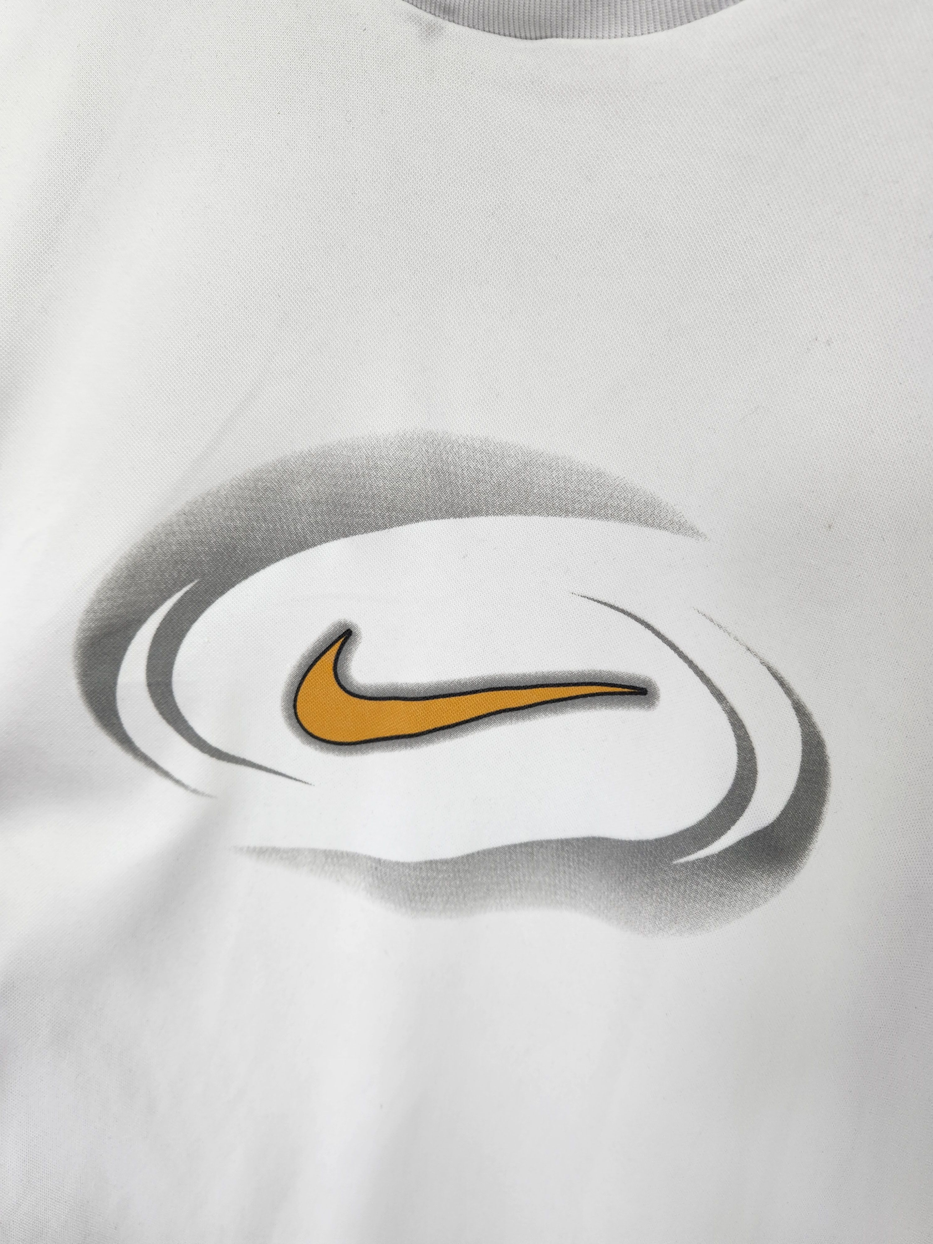Nike Vintage Nike y2k big logo made in USA shirt L Size US L / EU 52-54 / 3 - 6 Thumbnail