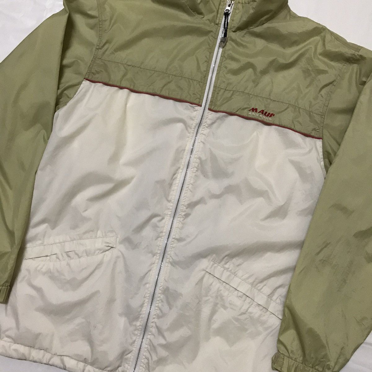 Maui and Sons × Vintage Vintage Maui And Sons Windbreaker Jacket Size US XL / EU 56 / 4 - 4 Thumbnail