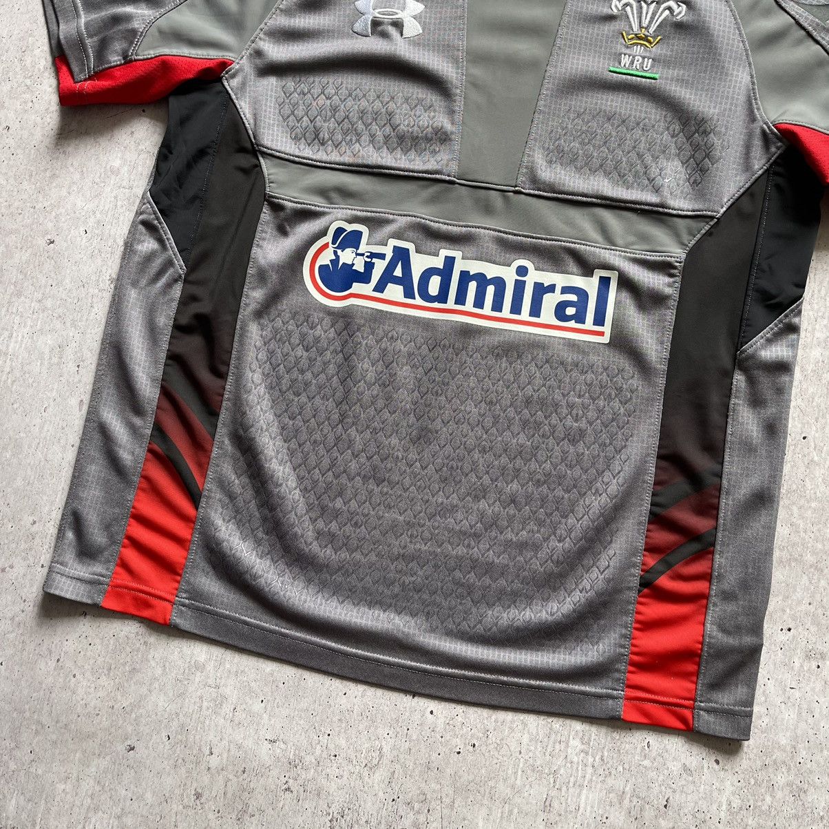 Under Armour WRU Admiral wales team jersey rugby shirt gray under armour Size US S / EU 44-46 / 1 - 4 Thumbnail