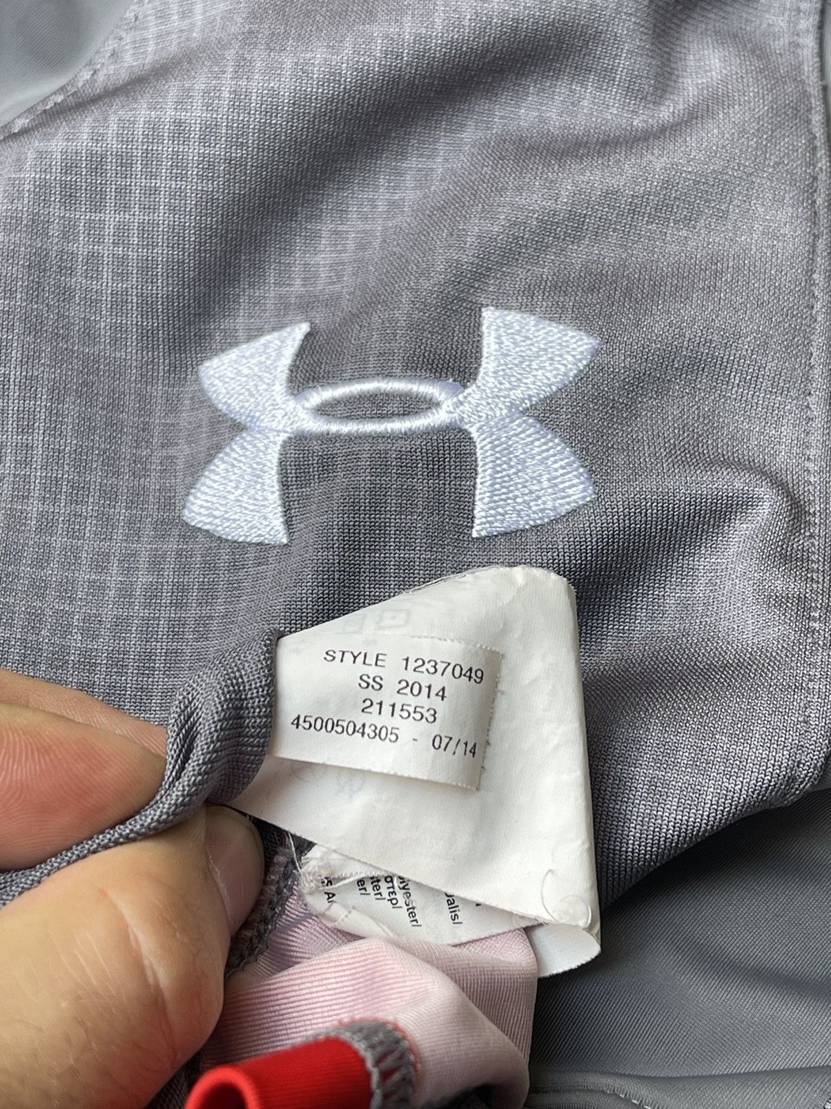 Under Armour WRU Admiral wales team jersey rugby shirt gray under armour Size US S / EU 44-46 / 1 - 10 Thumbnail