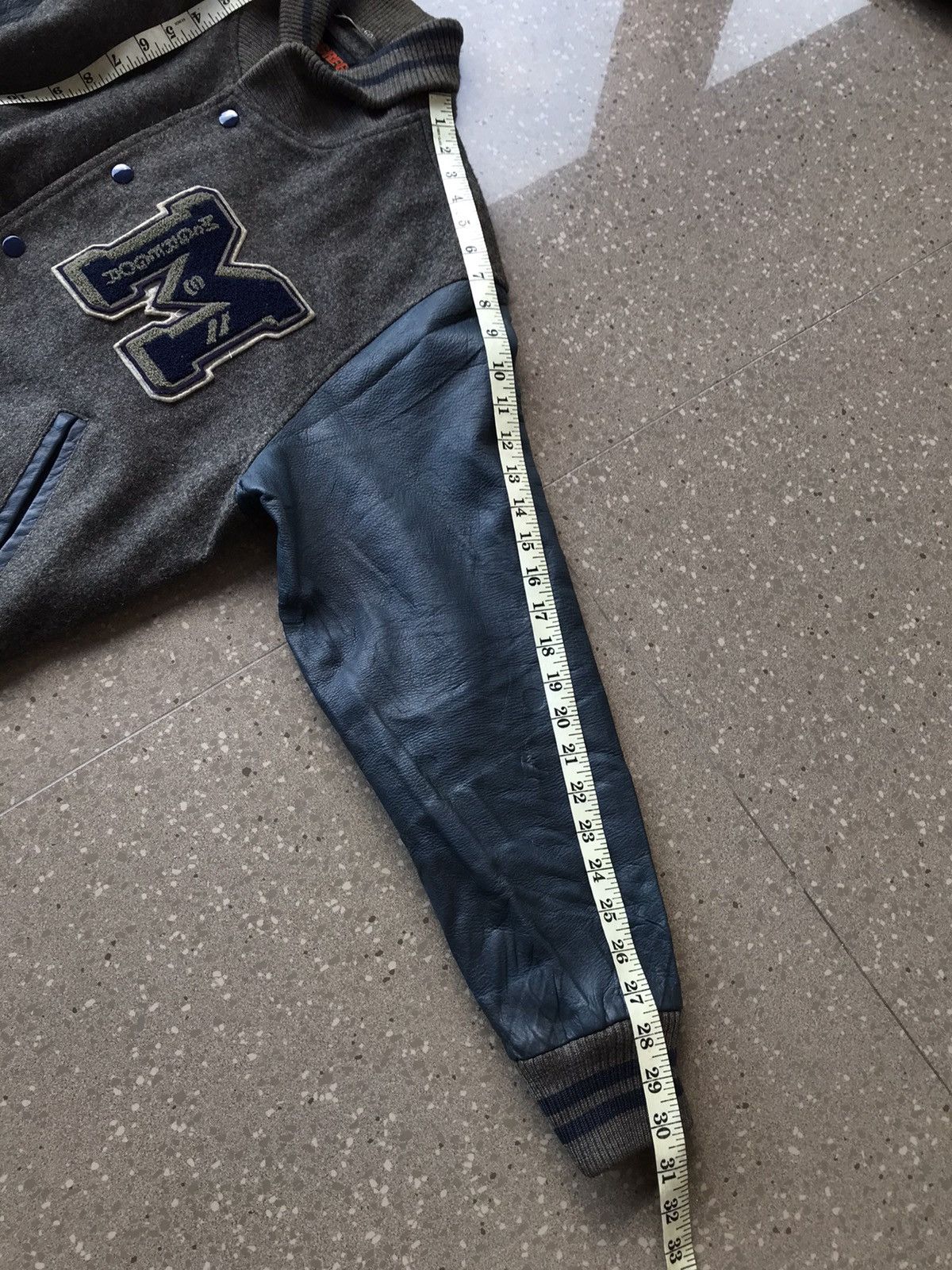 McGregor Vintage 80s McGregor Varsity Jacket Wool Leather Sleeve Size US L / EU 52-54 / 3 - 12 Thumbnail