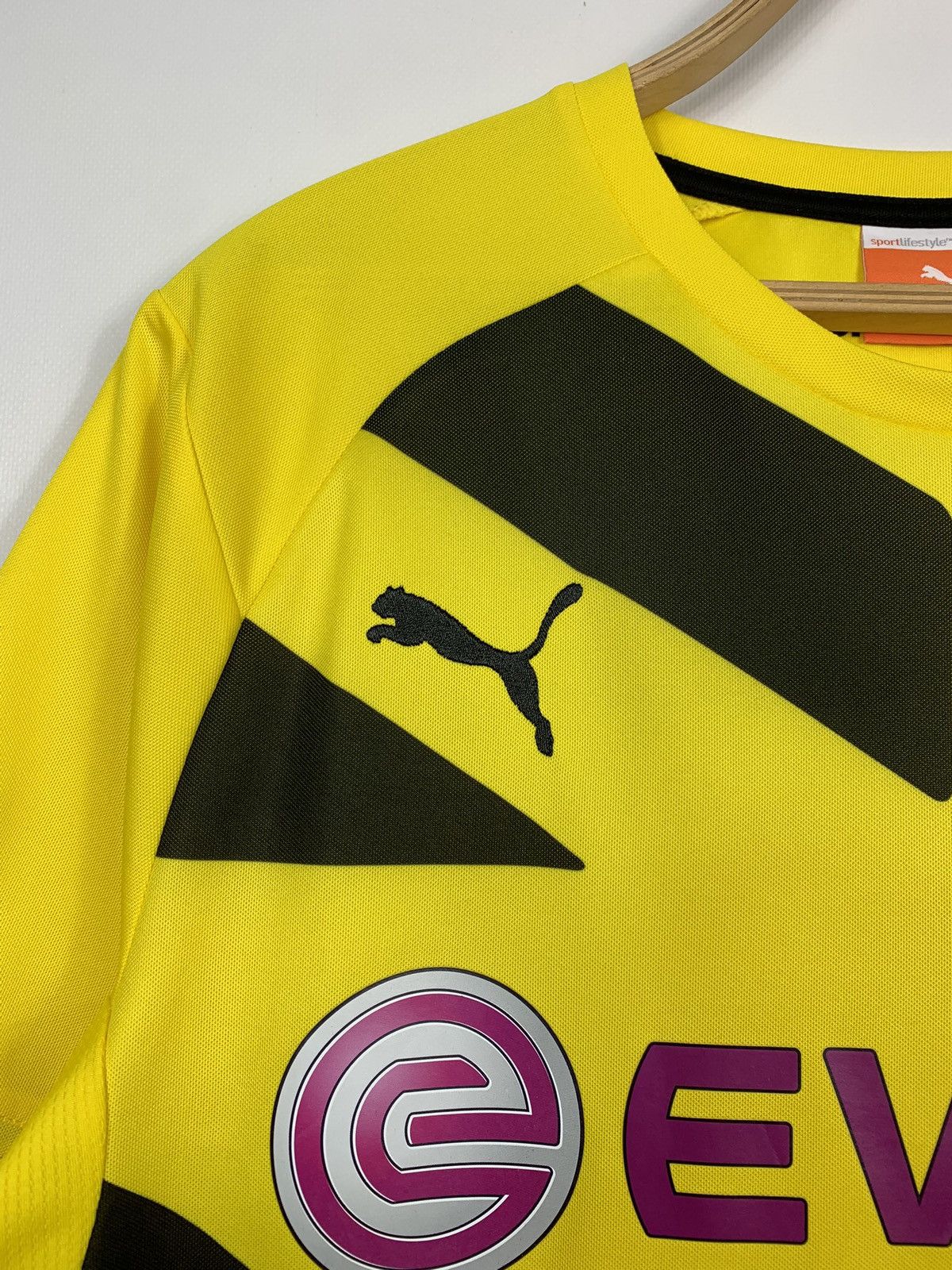Puma BORUSSIA DORTMUND 2014/2015 HOME JERSEY SOOCER PUMA T-SHIRT Size US M / EU 48-50 / 2 - 6 Thumbnail
