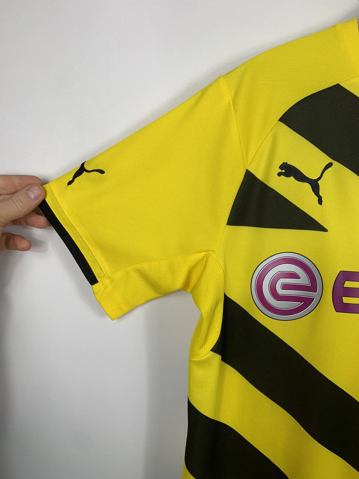 Puma BORUSSIA DORTMUND 2014/2015 HOME JERSEY SOOCER PUMA T-SHIRT Size US M / EU 48-50 / 2 - 13 Thumbnail
