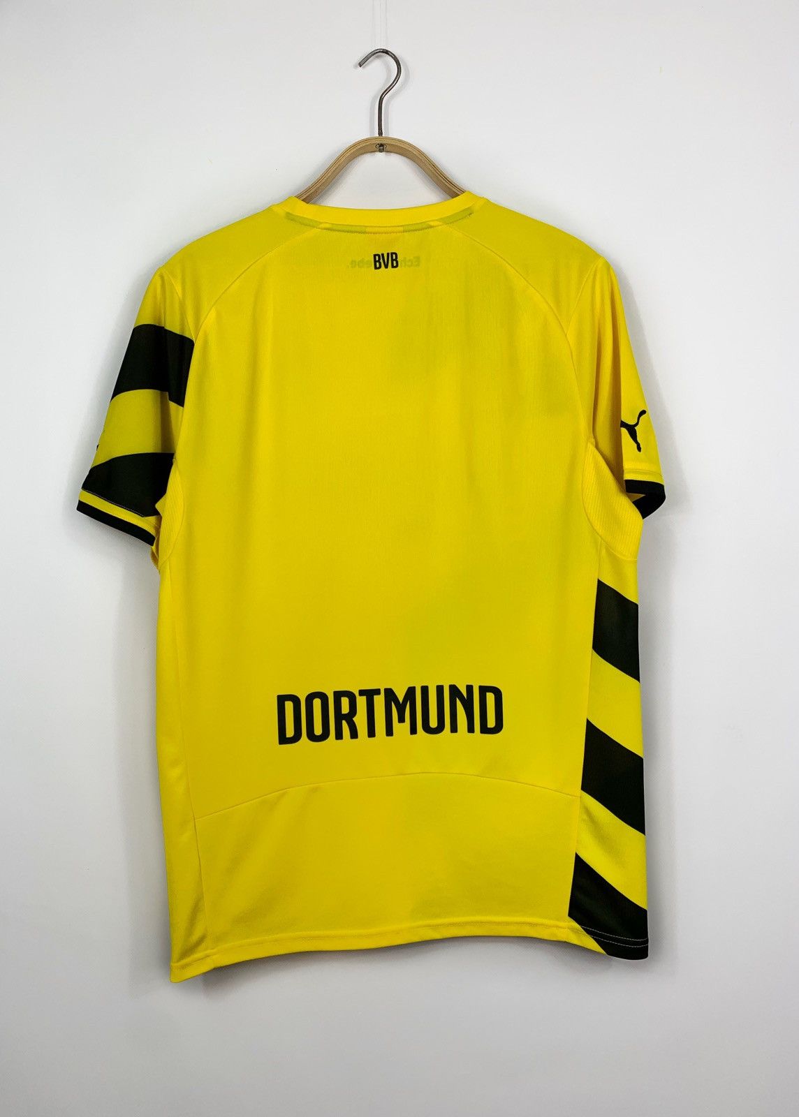 Puma BORUSSIA DORTMUND 2014/2015 HOME JERSEY SOOCER PUMA T-SHIRT Size US M / EU 48-50 / 2 - 19 Thumbnail