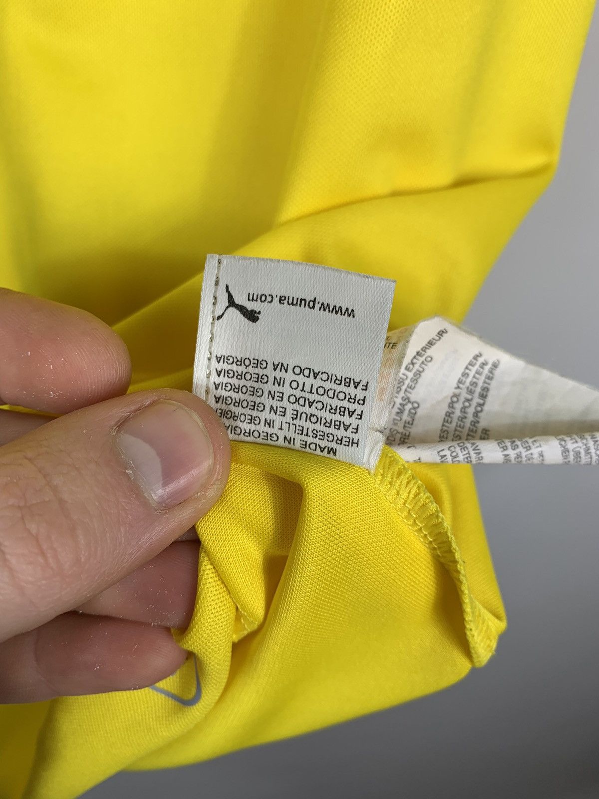 Puma BORUSSIA DORTMUND 2014/2015 HOME JERSEY SOOCER PUMA T-SHIRT Size US M / EU 48-50 / 2 - 18 Thumbnail