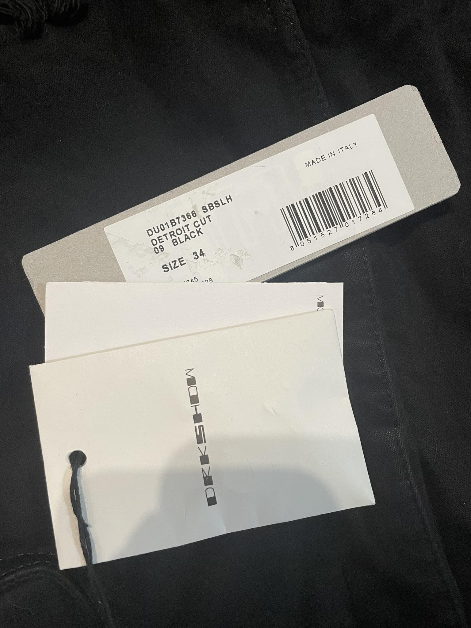 Rick Owens SS22 DRKSHDW Slashed Detroit Denim Jeans Size US 34 / EU 50 - 4 Thumbnail