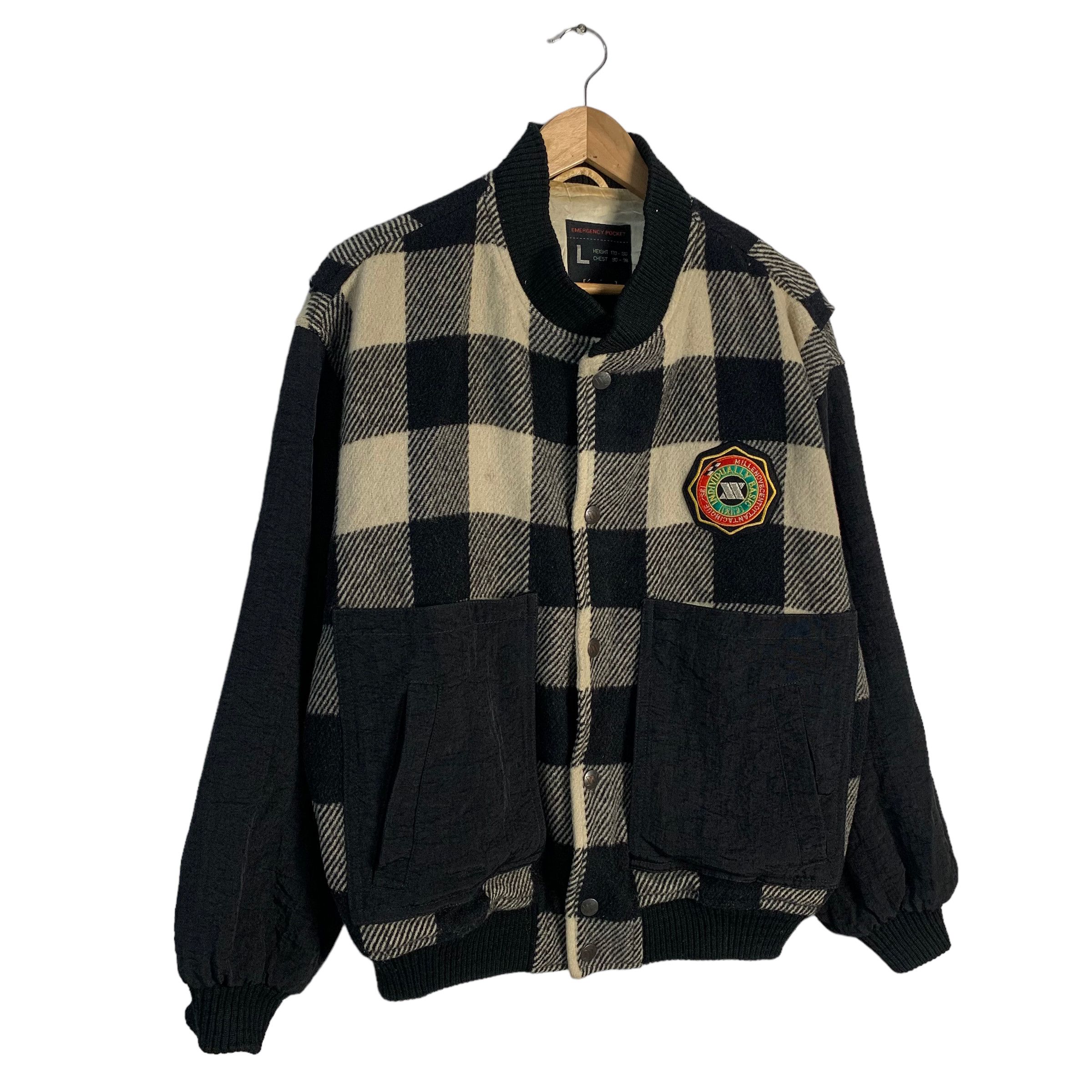 Japanese Brand Japanase Brand Ixi:z Tartan Plaid Jacket Size US L / EU 52-54 / 3 - 2 Thumbnail