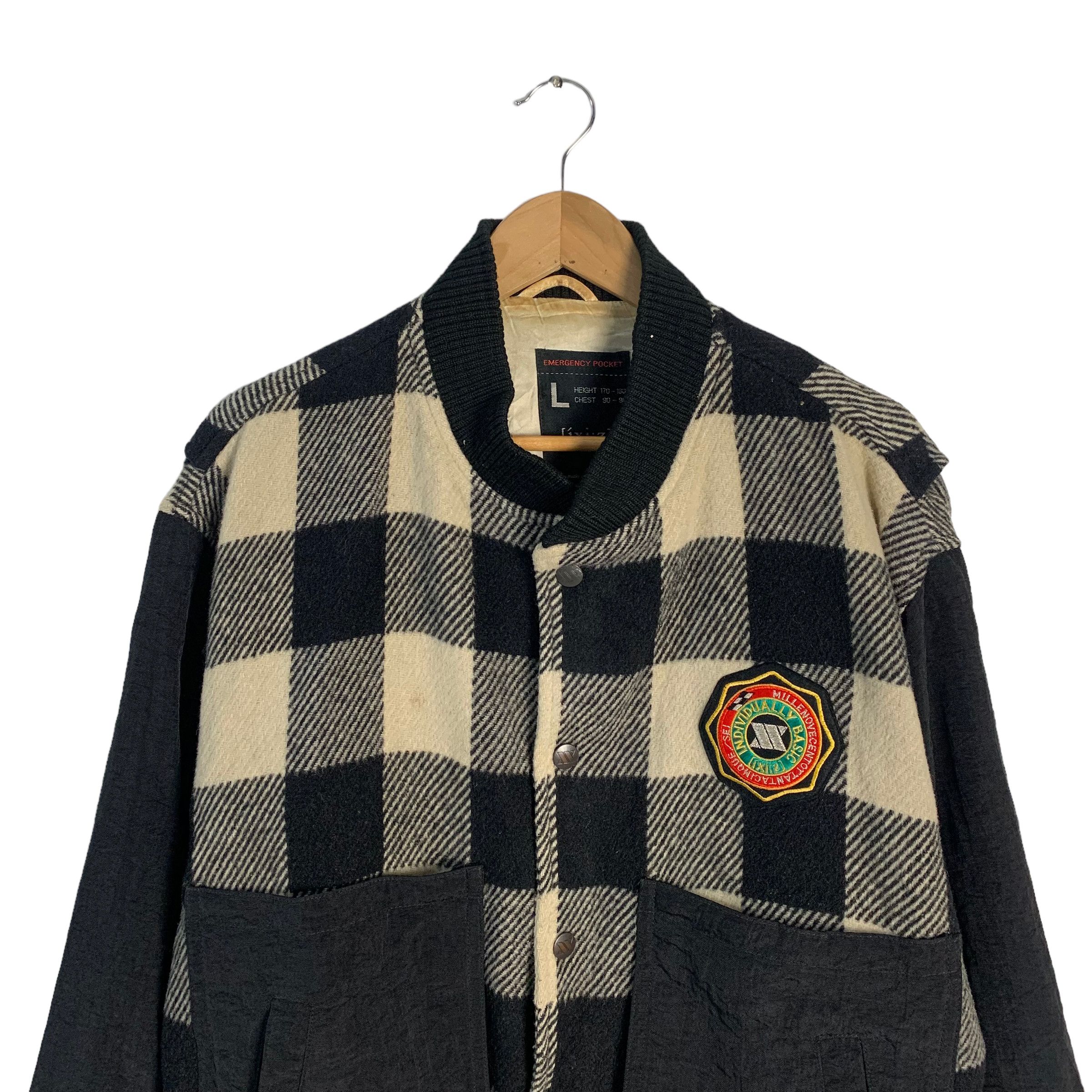 Japanese Brand Japanase Brand Ixi:z Tartan Plaid Jacket Size US L / EU 52-54 / 3 - 3 Thumbnail