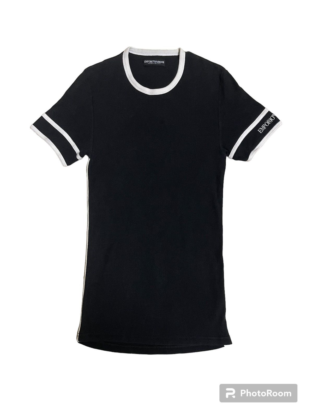Armani Emporio Armani Underwear Black Ringer Size US M / EU 48-50 / 2 - 1 Thumbnail