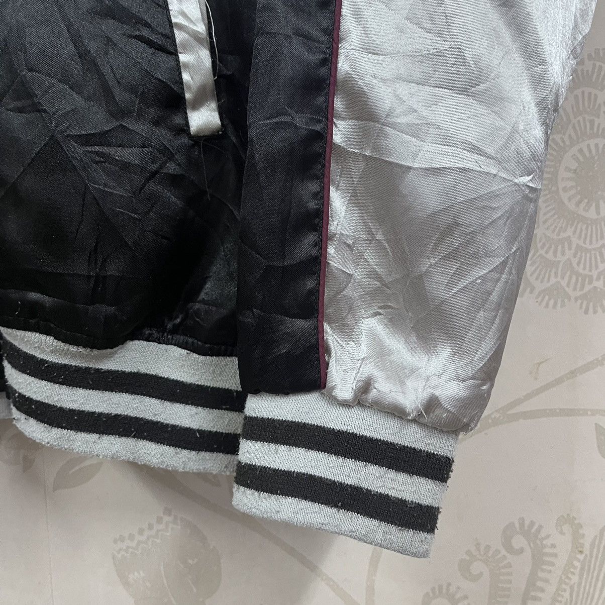 Japanese Brand × Vintage Vintage Satin Sukajan Japan God Embroidery Jacket Size US M / EU 48-50 / 2 - 6 Thumbnail