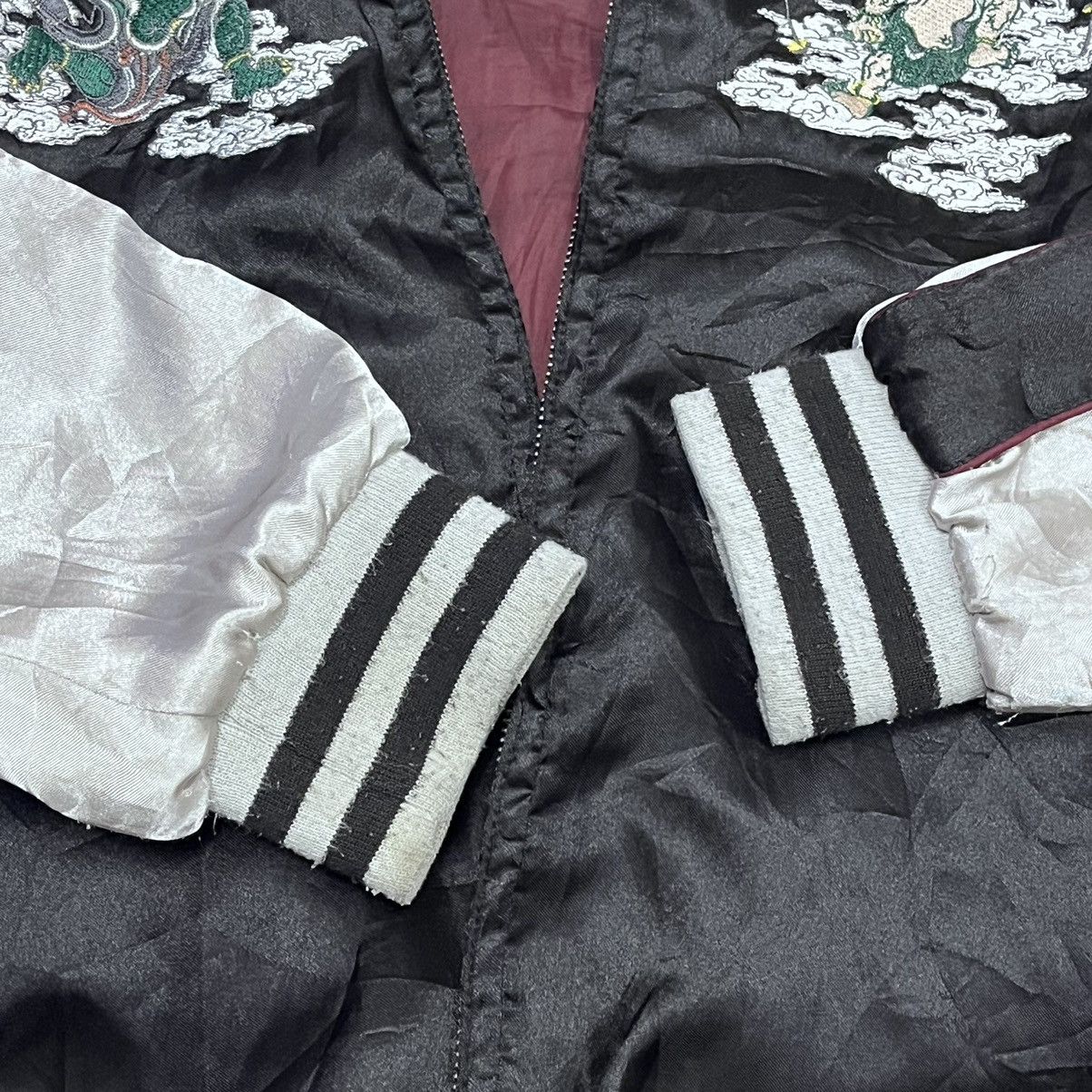 Japanese Brand × Vintage Vintage Satin Sukajan Japan God Embroidery Jacket Size US M / EU 48-50 / 2 - 15 Thumbnail