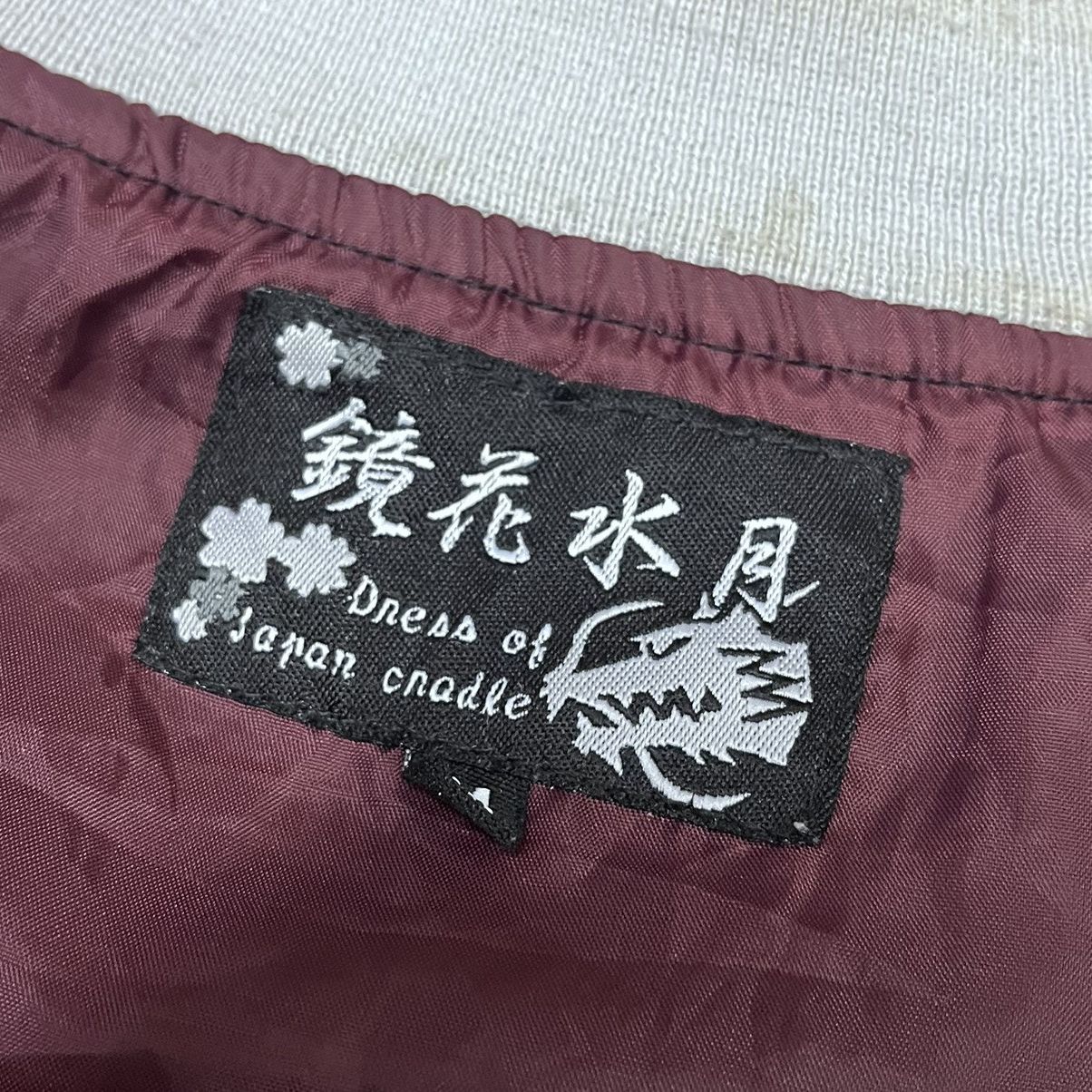 Japanese Brand × Vintage Vintage Satin Sukajan Japan God Embroidery Jacket Size US M / EU 48-50 / 2 - 2 Thumbnail