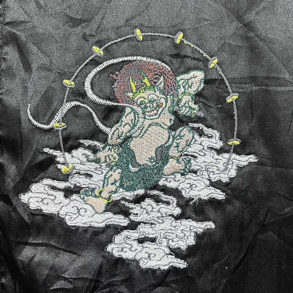 Japanese Brand × Vintage Vintage Satin Sukajan Japan God Embroidery Jacket Size US M / EU 48-50 / 2 - 9 Thumbnail
