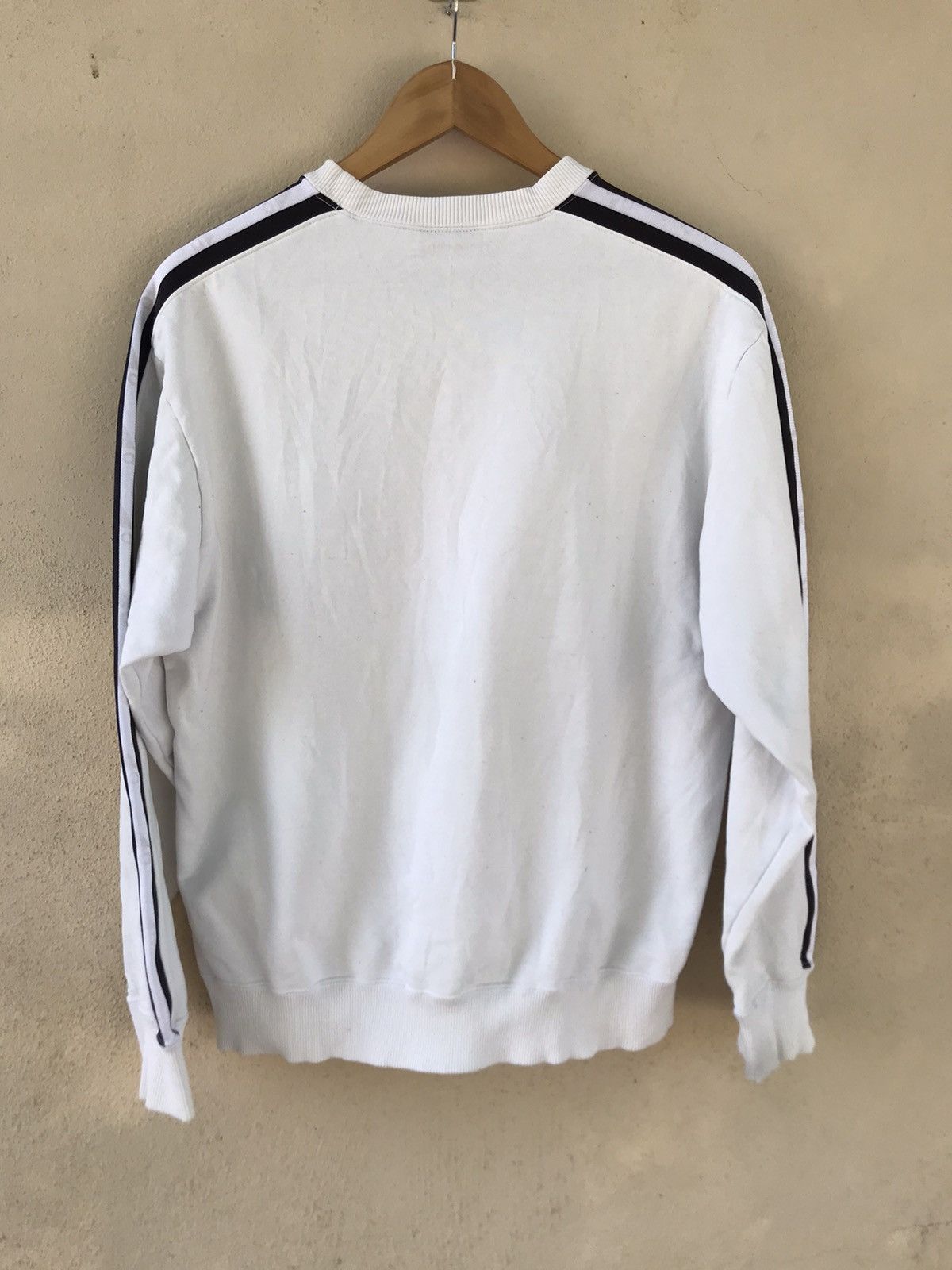 Adidas Vintage 00s Adidas Sidetape Sweatshirt embroided Crewneck Size US M / EU 48-50 / 2 - 2 Thumbnail