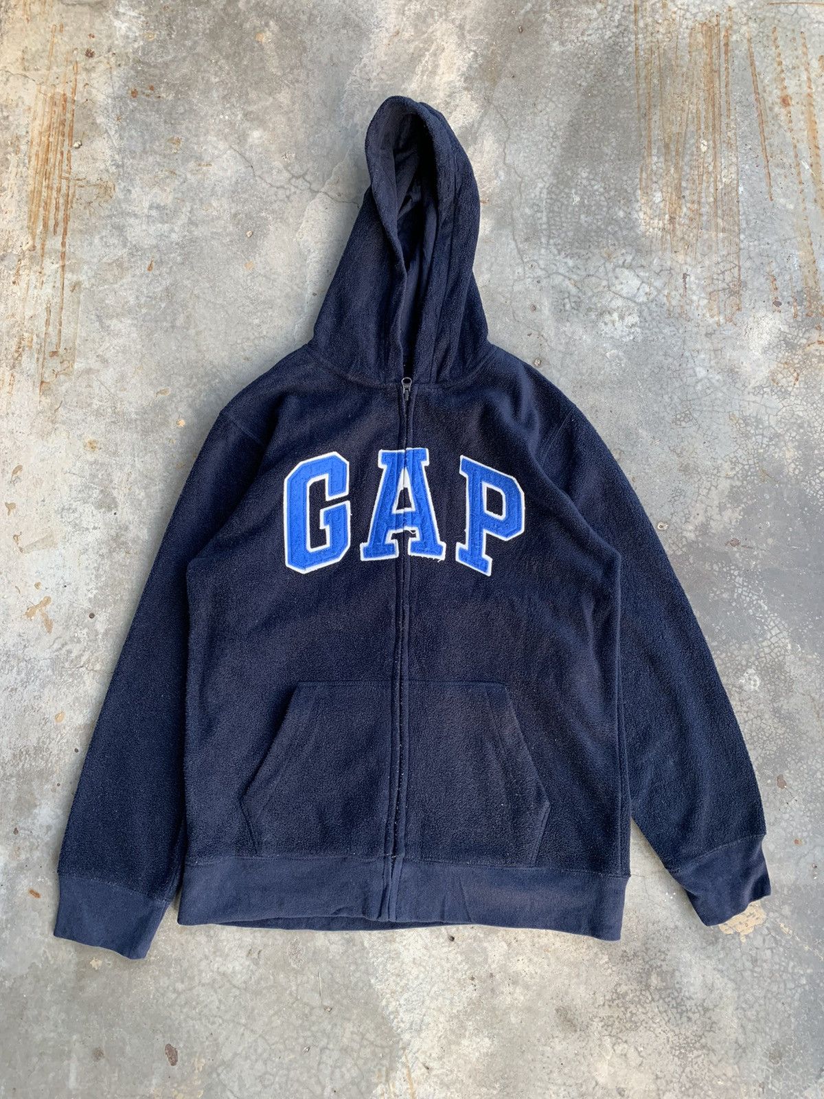 Gap Big Logo Fleece Hoodie Jacket