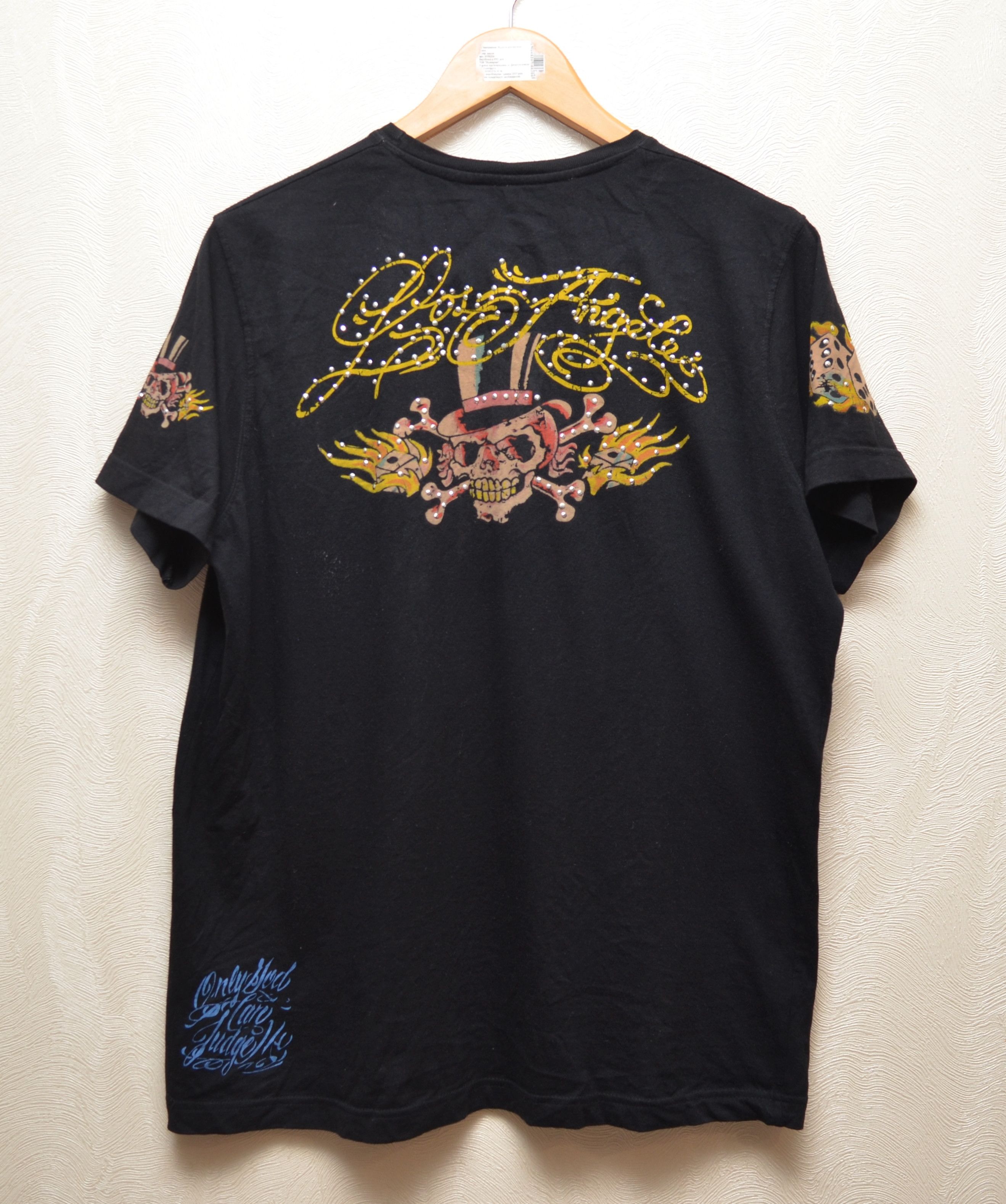 Ed Hardy × Vintage Ed Hardy Los Angeles Style t shirt Rare Size L Size US L / EU 52-54 / 3 - 4 Thumbnail
