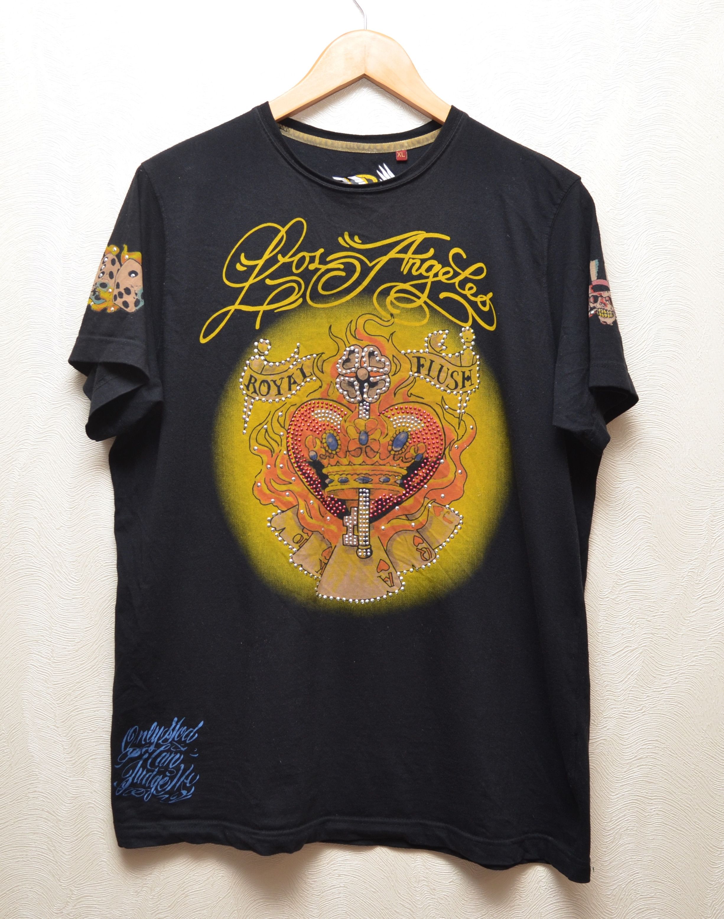 Ed Hardy × Vintage Ed Hardy Los Angeles Style t shirt Rare Size L Size US L / EU 52-54 / 3 - 1 Thumbnail