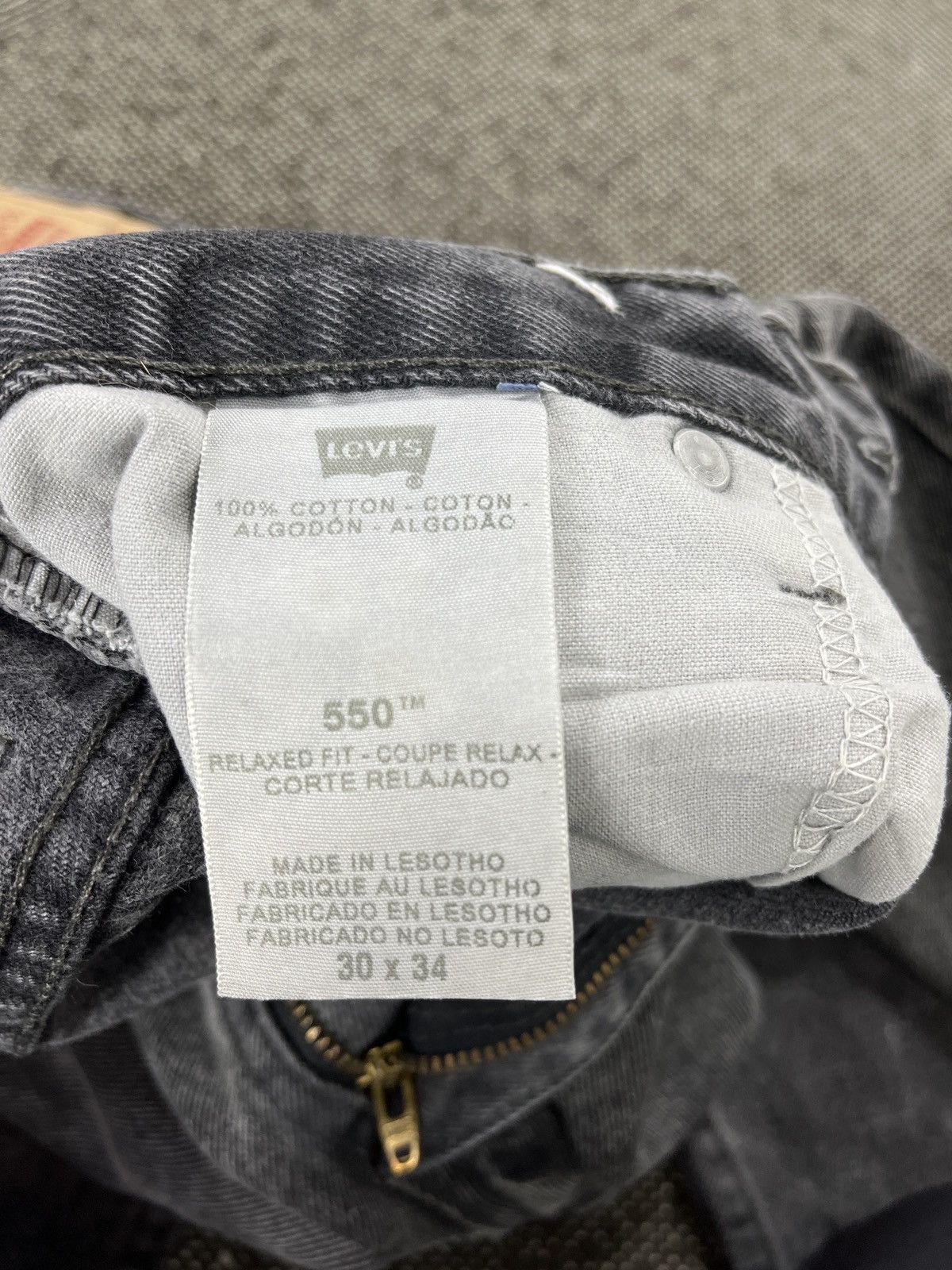 Levi's Vintage Levis 550 Earth Tone Jeans - J457 Size US 31 - 10 Thumbnail