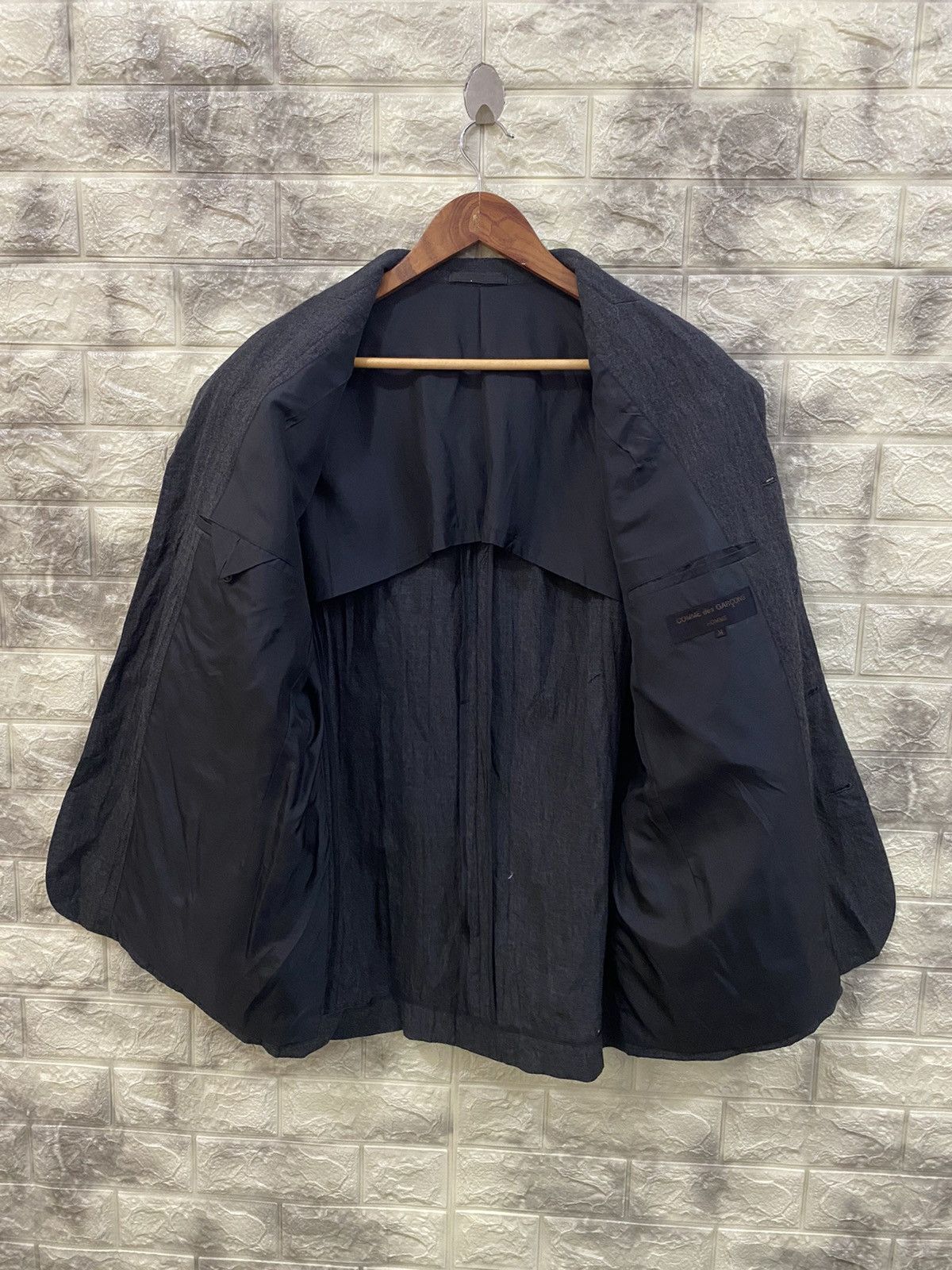 Comme des Garcons Homme Plus 🔥Vintage 1996 Comme des Garçons Homme Wool Jacket Size US M / EU 48-50 / 2 - 6 Thumbnail