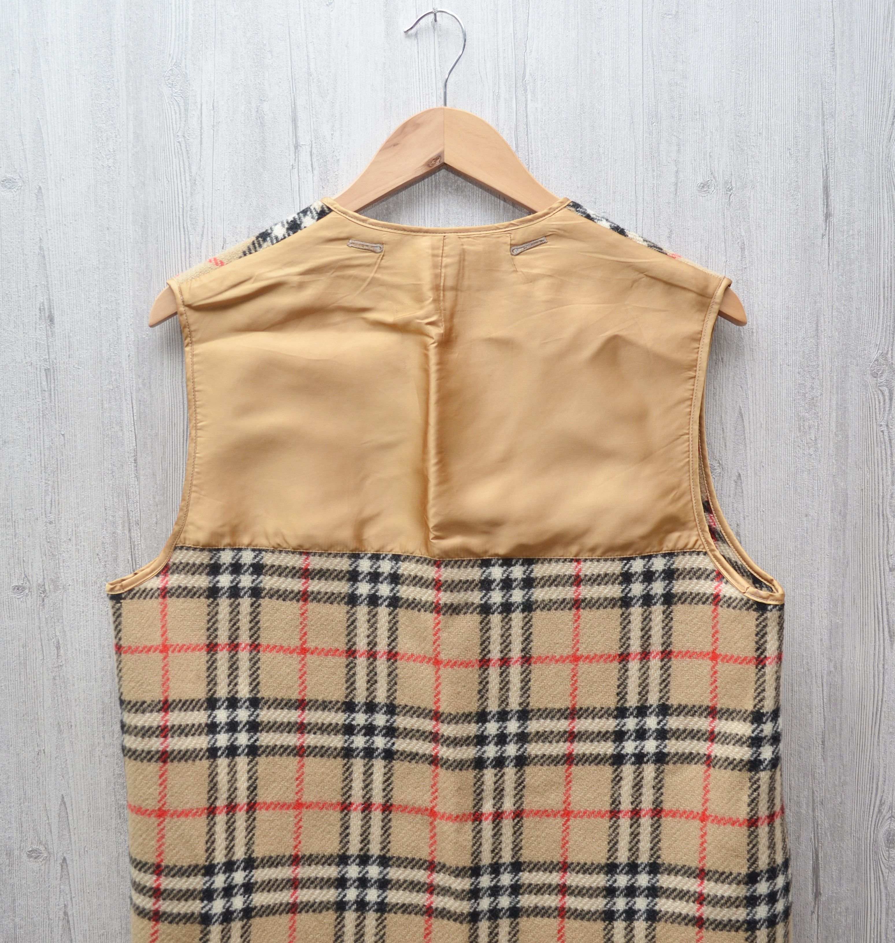 Burberry × Vintage Burberry coat Warmer Lining Nova Check Wool M Size US M / EU 48-50 / 2 - 4 Thumbnail