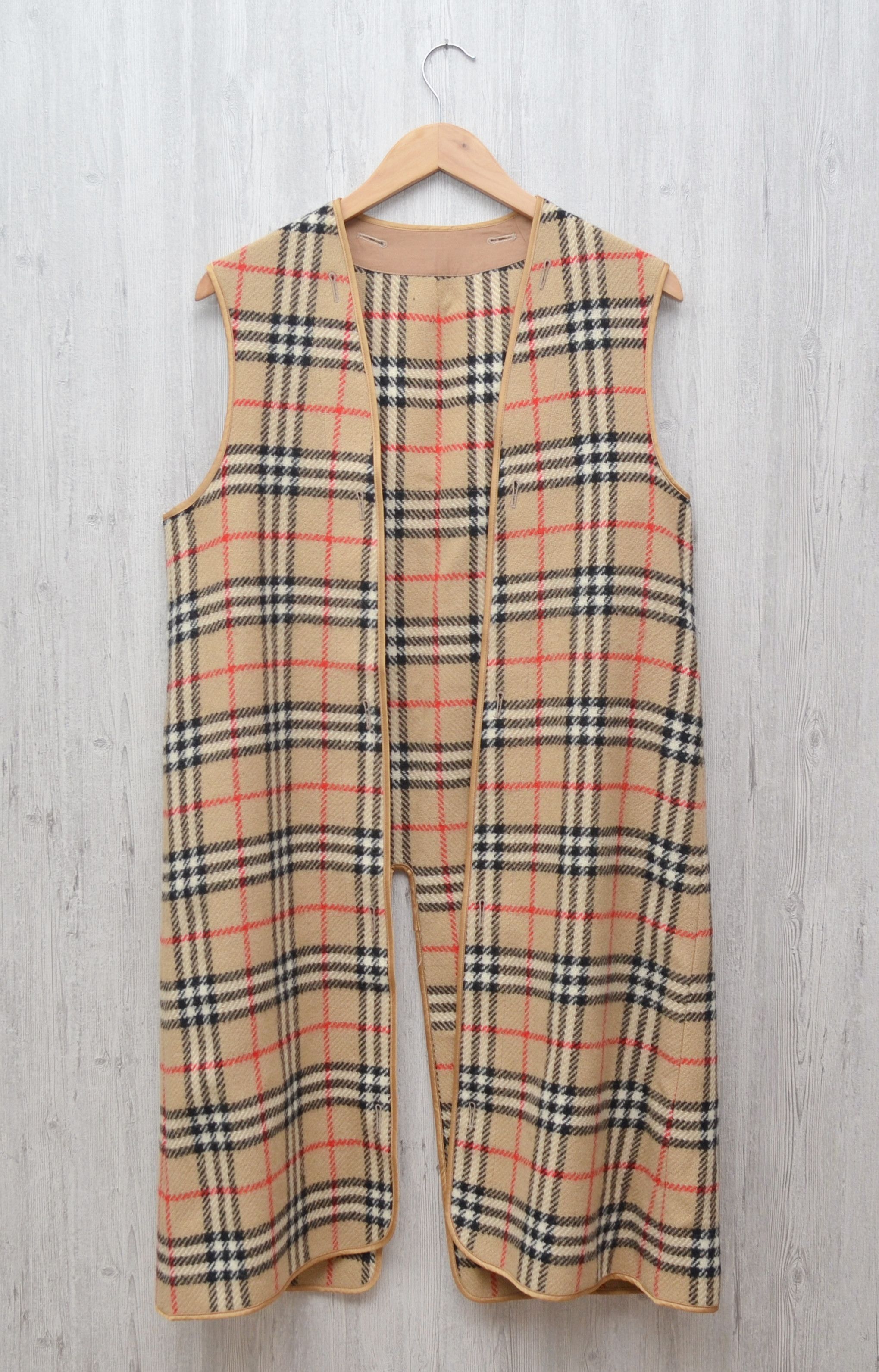 Burberry × Vintage Burberry coat Warmer Lining Nova Check Wool M Size US M / EU 48-50 / 2 - 1 Thumbnail