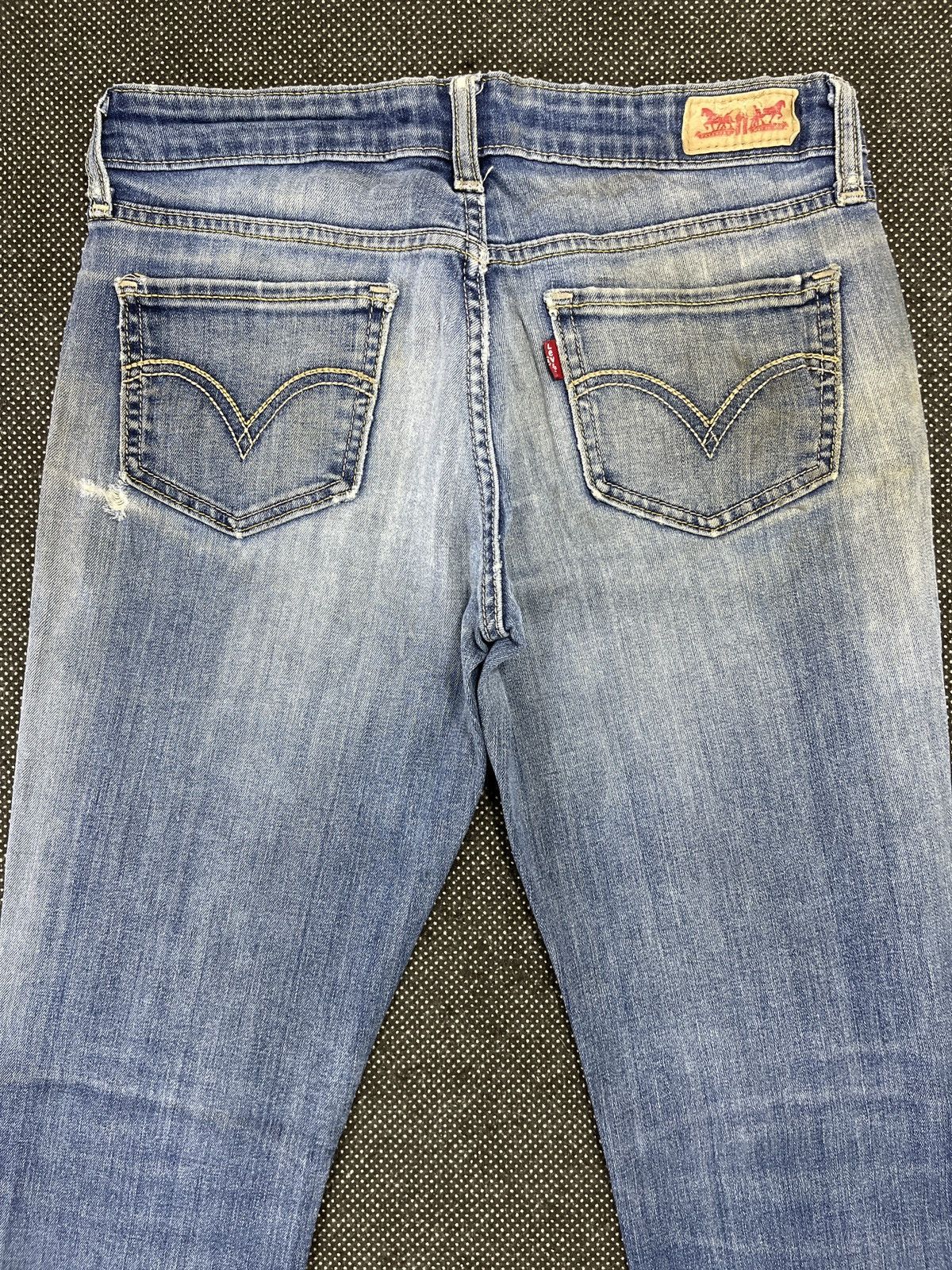 Levi's Vintage Levis 518 Superlow Flare Jeans - JP076 Size 30" / US 8 / IT 44 - 4 Thumbnail