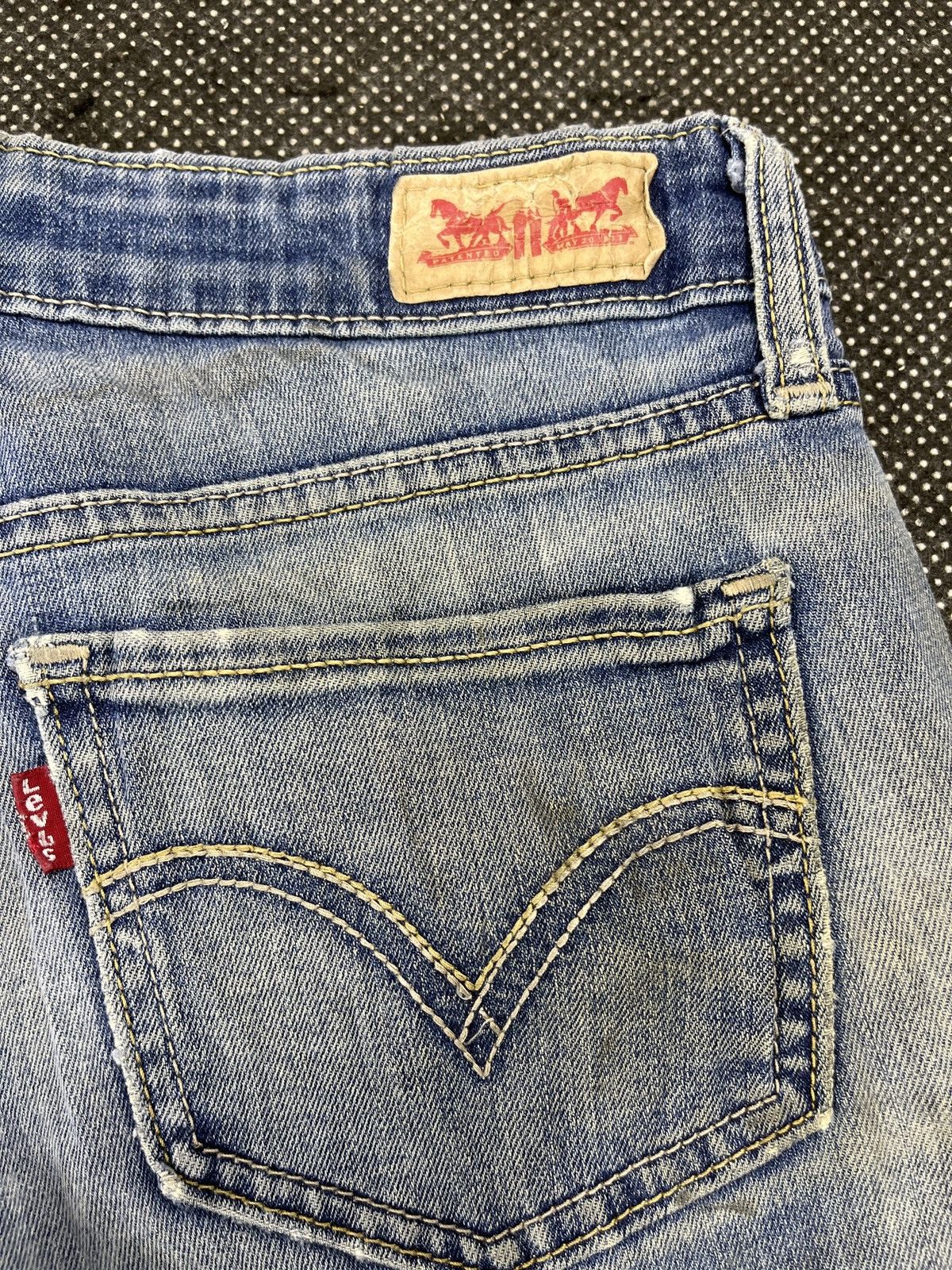 Levi's Vintage Levis 518 Superlow Flare Jeans - JP076 Size 30" / US 8 / IT 44 - 13 Thumbnail